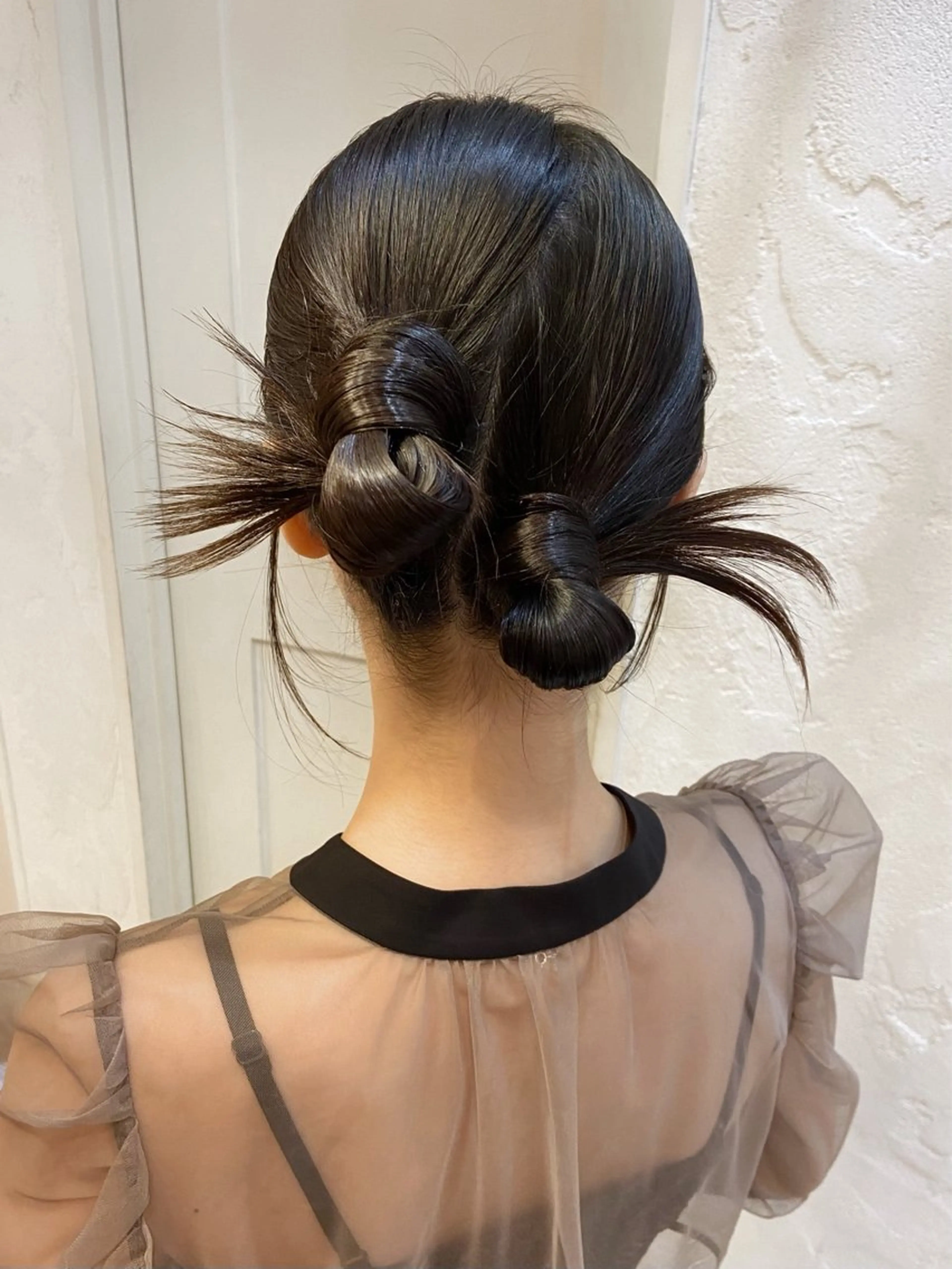 ヘアアレンジ 🌟アレンジが似合う カラー🌟Rumiのヘアスタイル