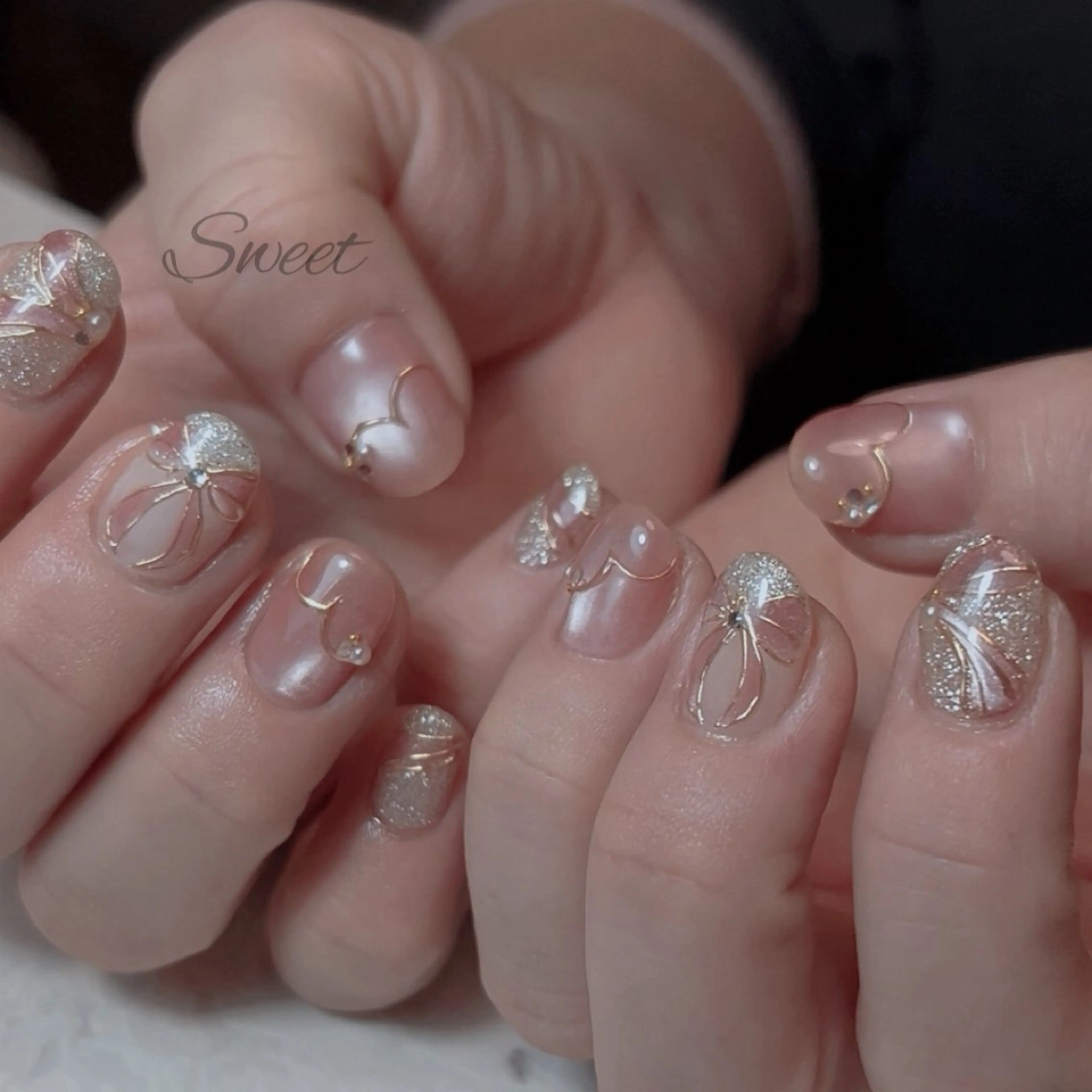 ネイル ハンドネイル sweet 仲野陽子のネイルデザイン