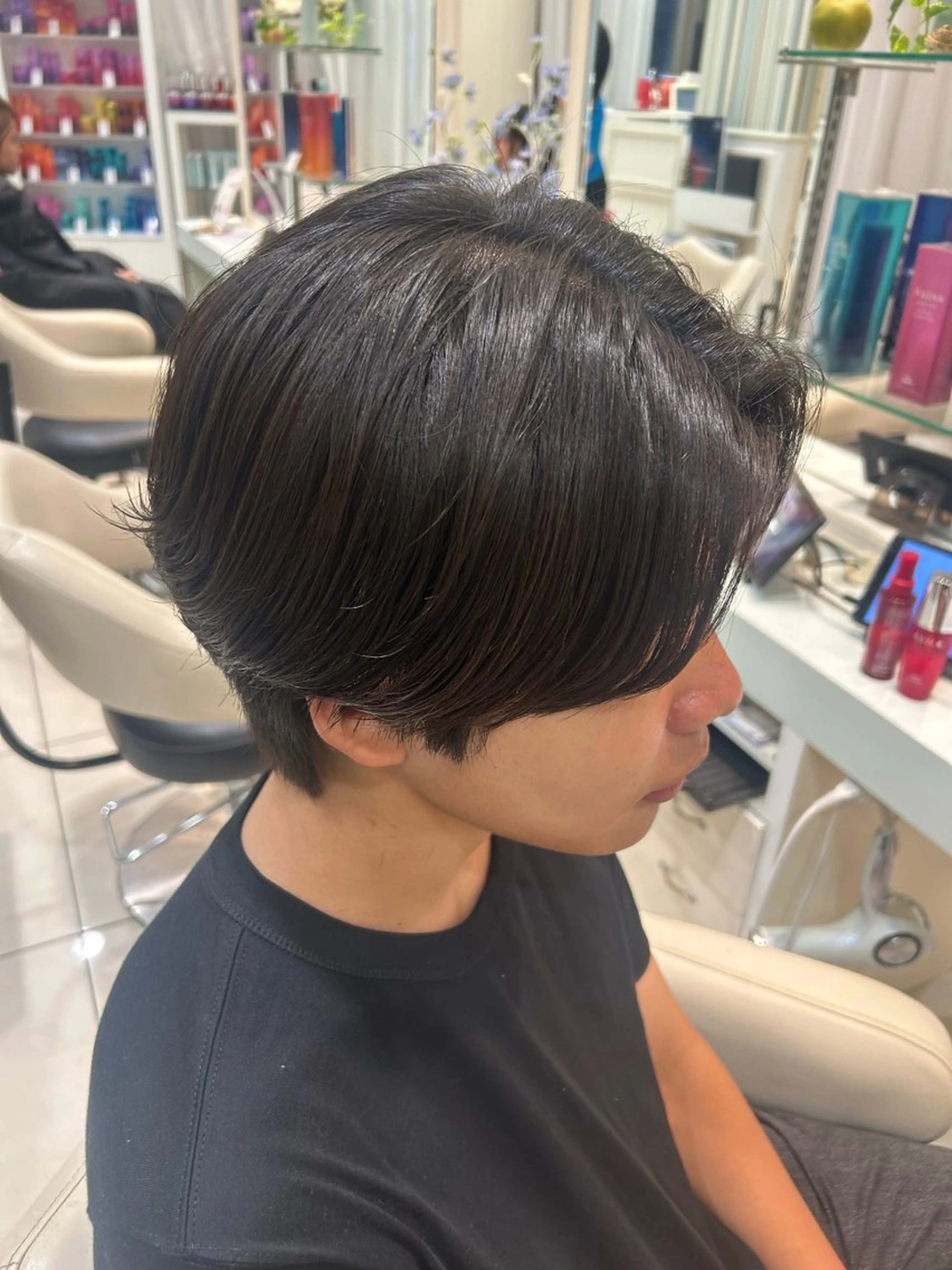 パーマ 🩵yui /毛流れパーマ🪽のヘアスタイル