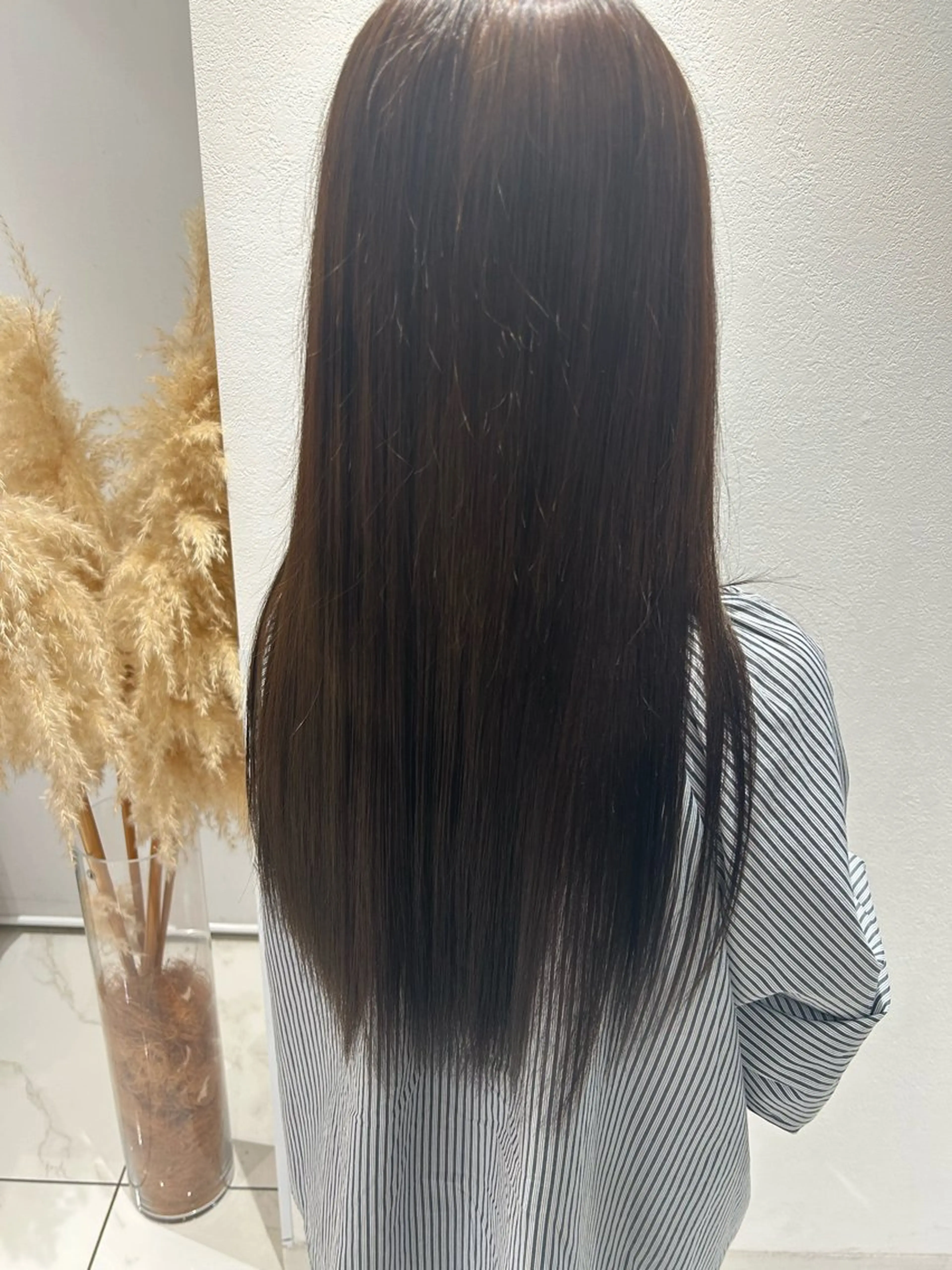 ロング カット ヘアカラー 長田 有加のヘアスタイル