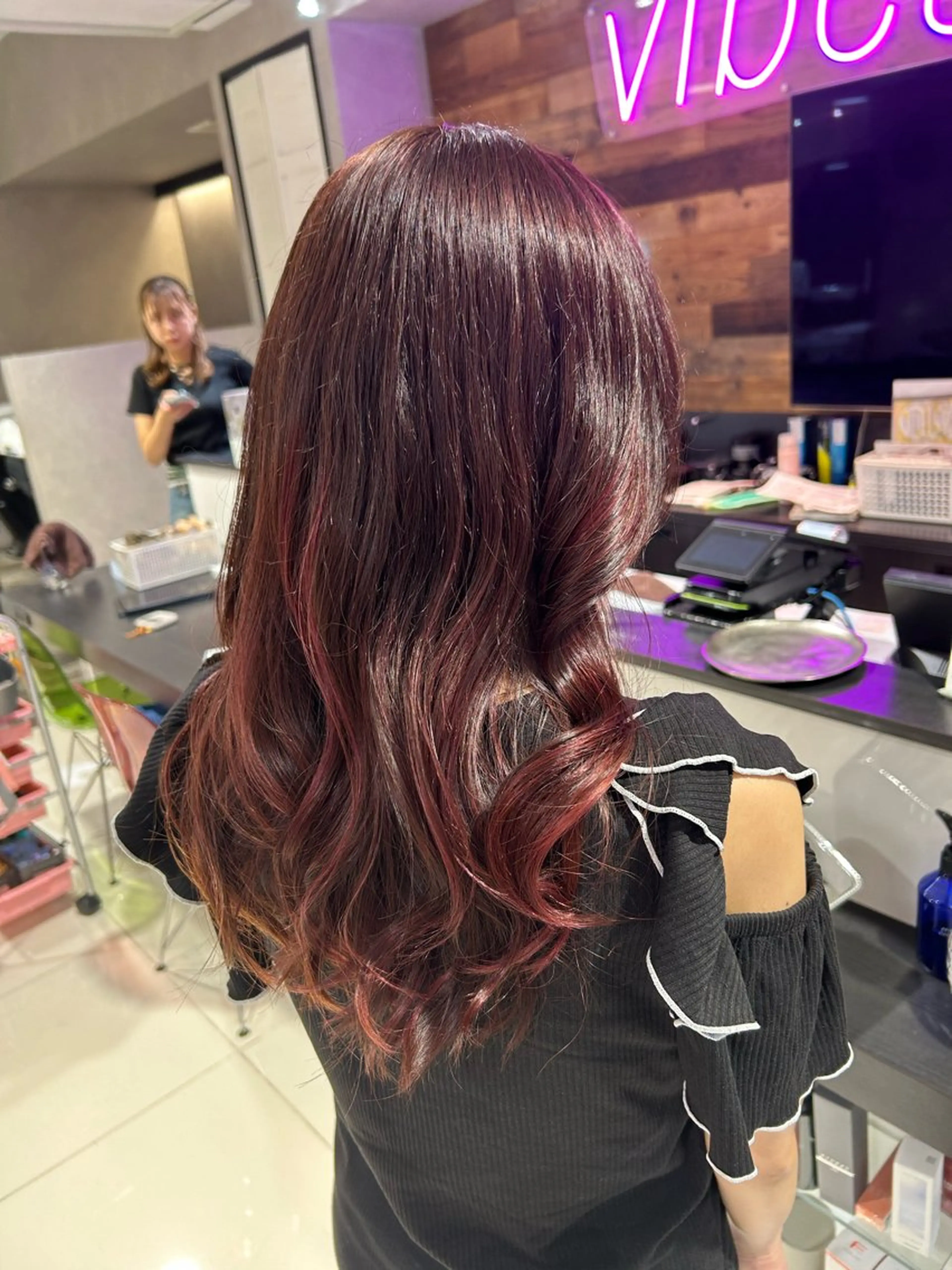 セミロング パーマ/カット /まなきのヘアスタイル