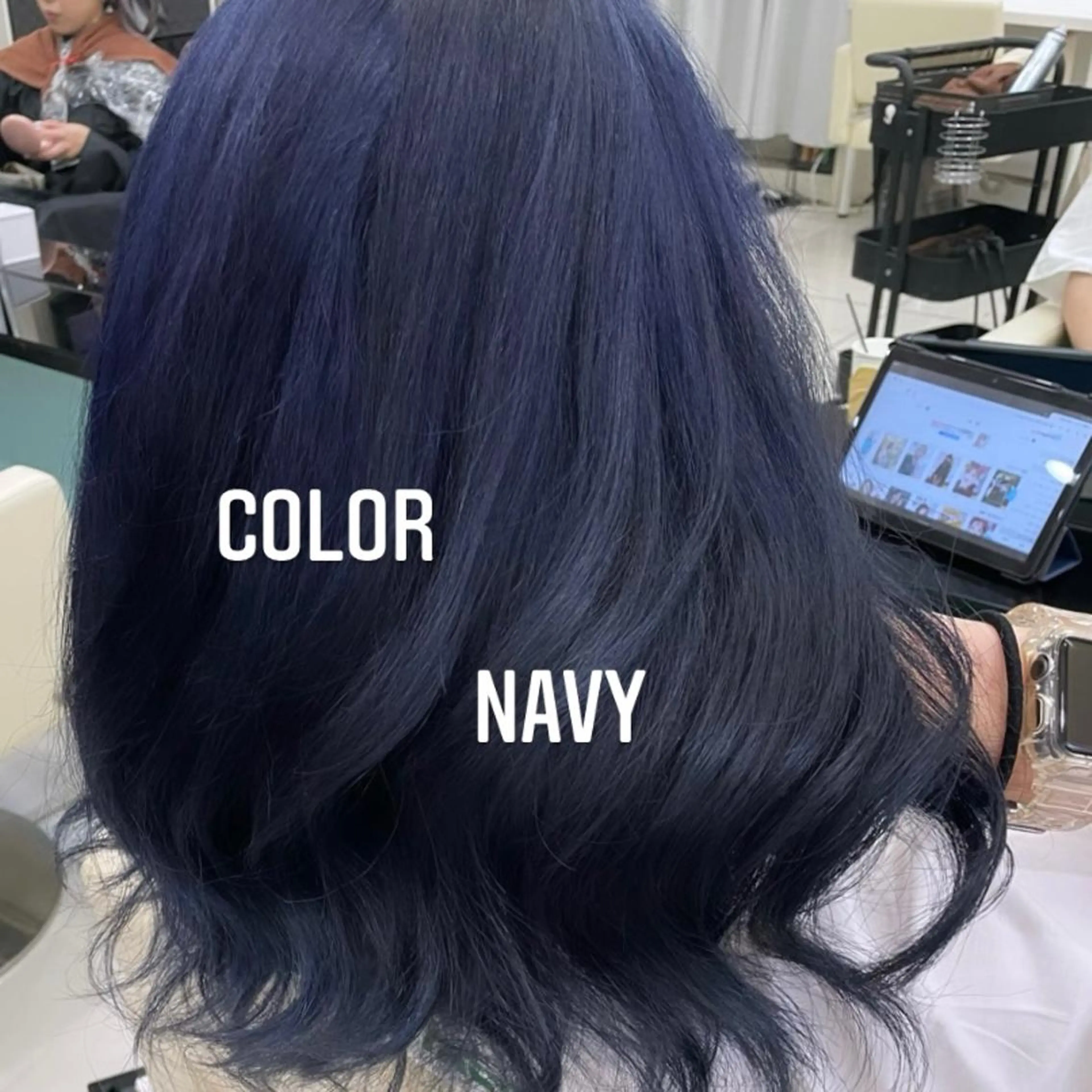 セミロング カラー ヘアカラー トリートメント エクステ🩵ブリーチ 韓国ヘア🩵KAEのヘアスタイル