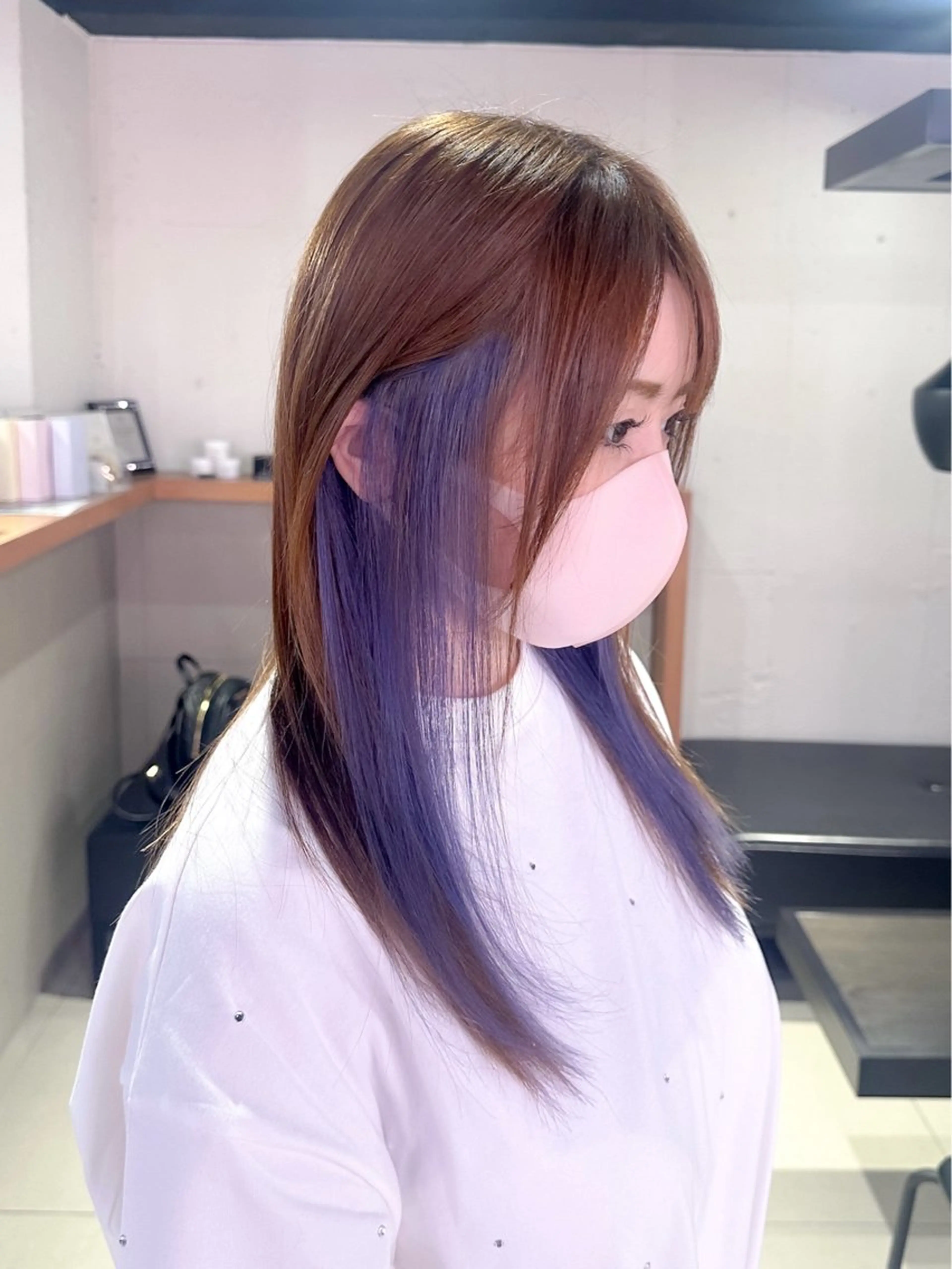 ロング カラー 🐺ウルフオタク🐺 ハイトーン/moeのヘアスタイル