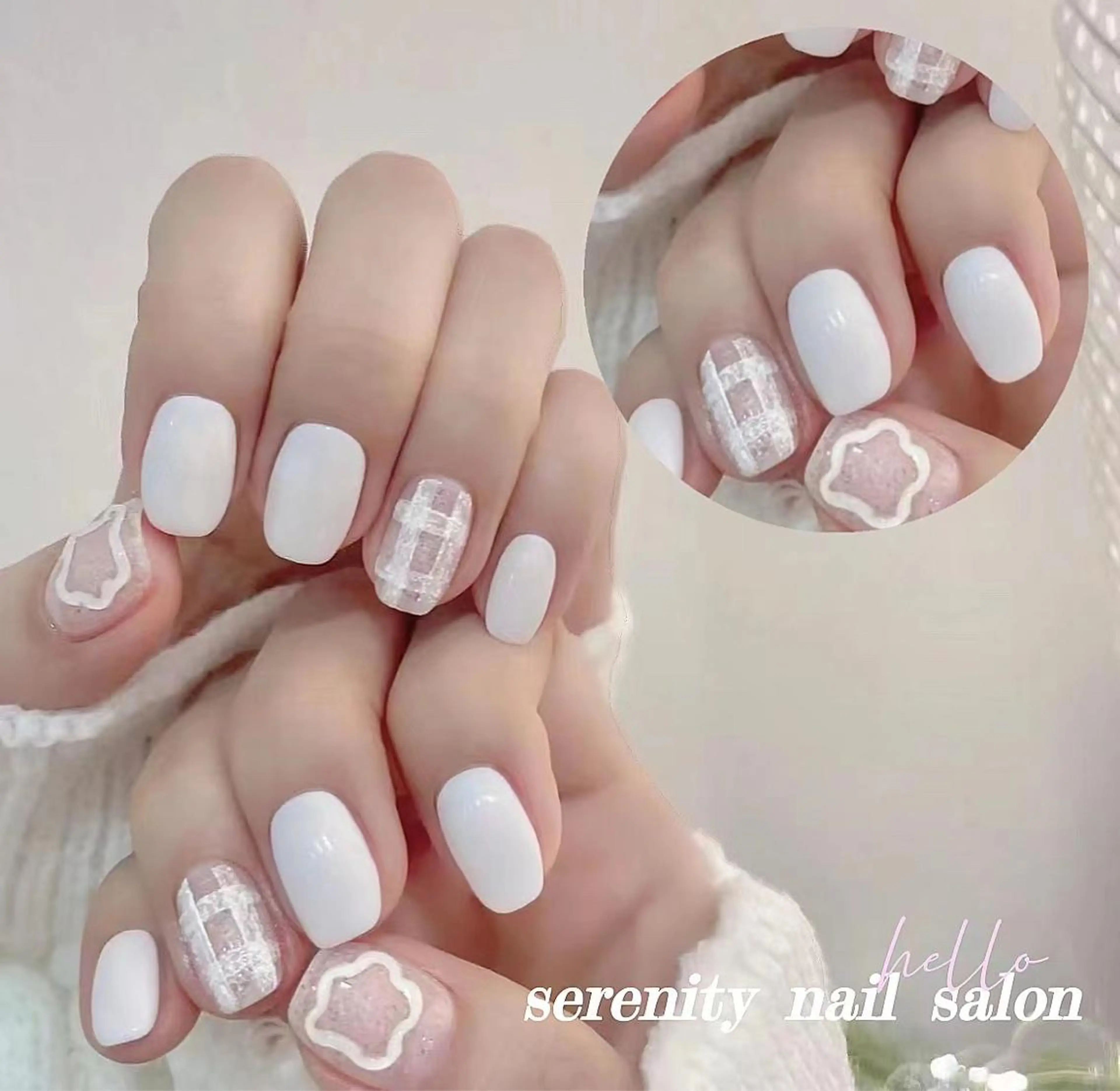 ネイル ハンドネイル ハンドケア ✨Serenity Nail salonのネイルデザイン