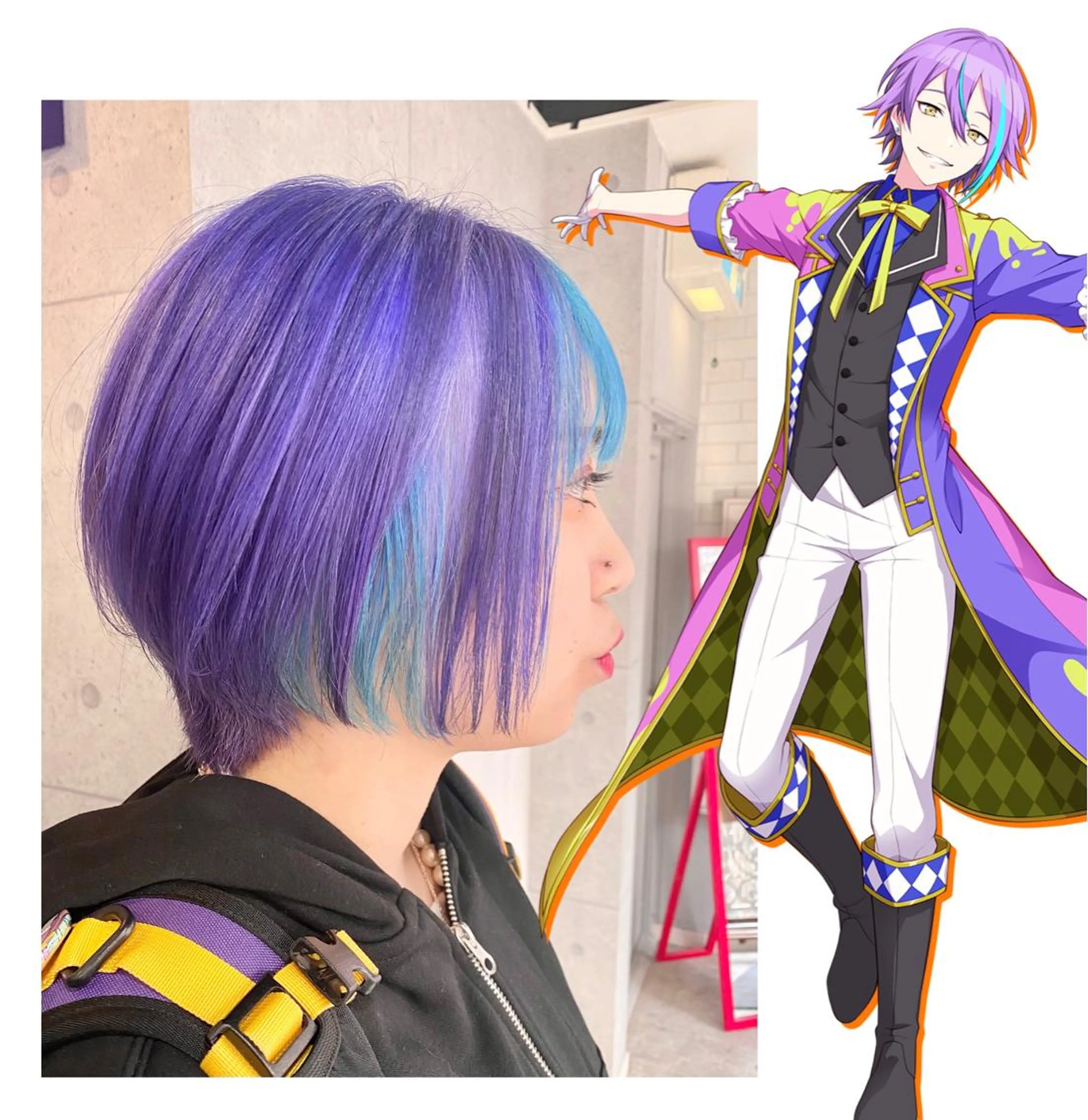 ショート カラー ヘアカラー GARU-ガル-所属・TSUNO🦖 派手髪/オタク美容師のヘアスタイル