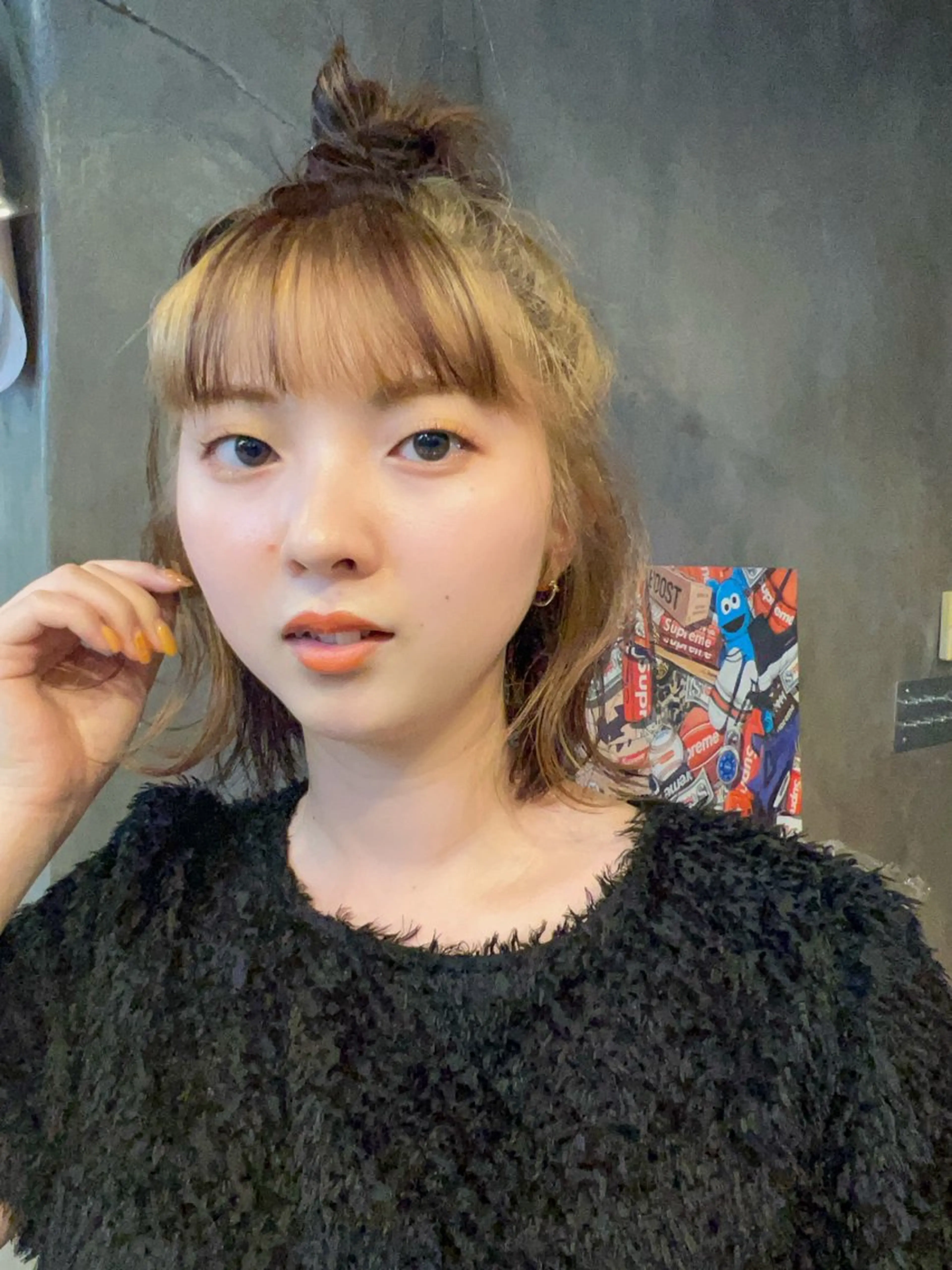 ミディアム カラー ベージュカラー ミヨシマユ✨ チーフ就任記念🌈のヘアスタイル