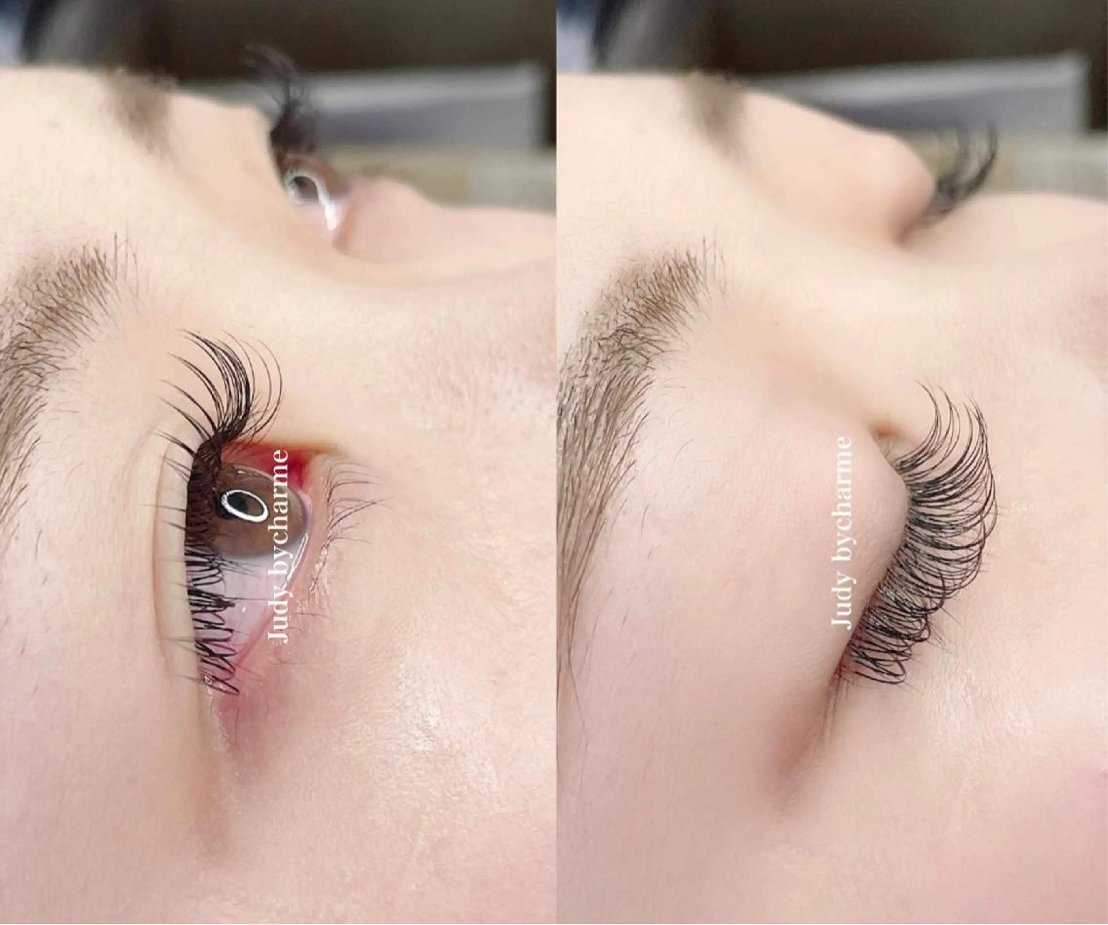 マツエク・マツパ 付け放題 フラットラッシュ パリジェンヌラッシュリフト セーブル マツエク Judy by charmeのマツエク・マツパデザイン
