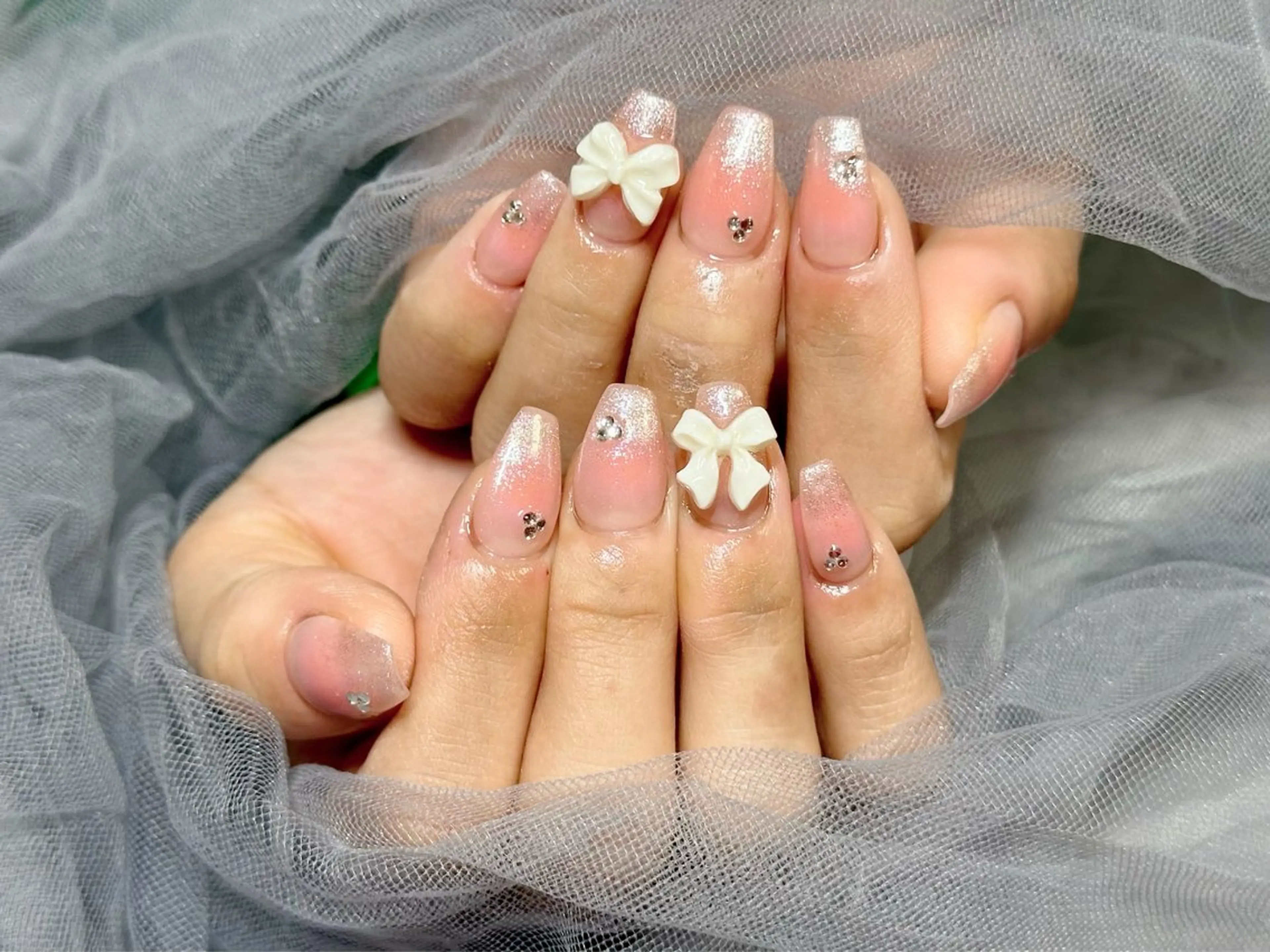 ネイル チークネイル マグネットネイル ハンドネイル KURELLY所属・Nail Salon KURELLYのネイルデザイン