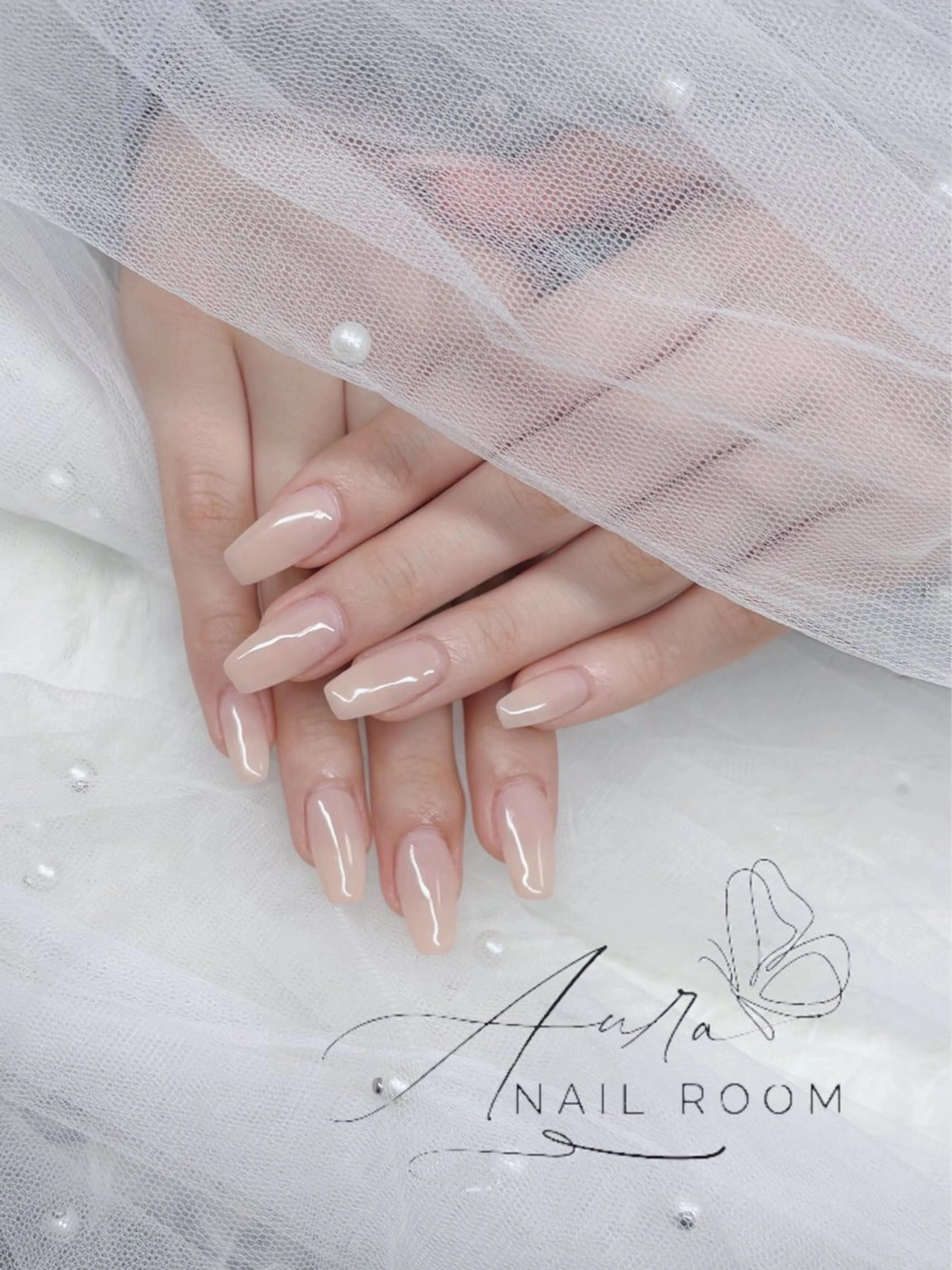 ネイル ワンカラーネイル Aura nail room所属・Aura Nail Roomのネイルデザイン
