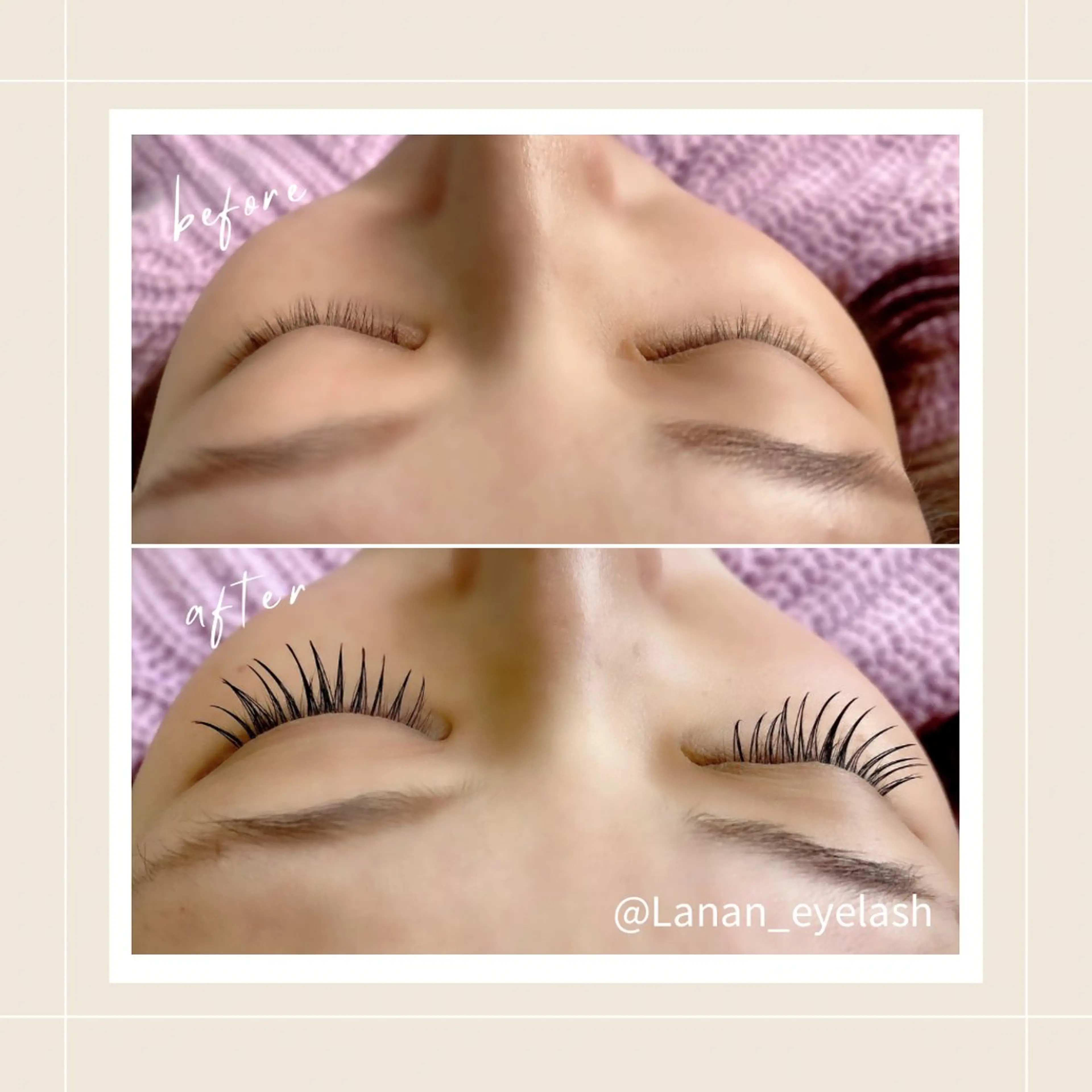 マツエク・マツパ 束感まつ毛専門サロン 【LANAN】のマツエク・マツパデザイン