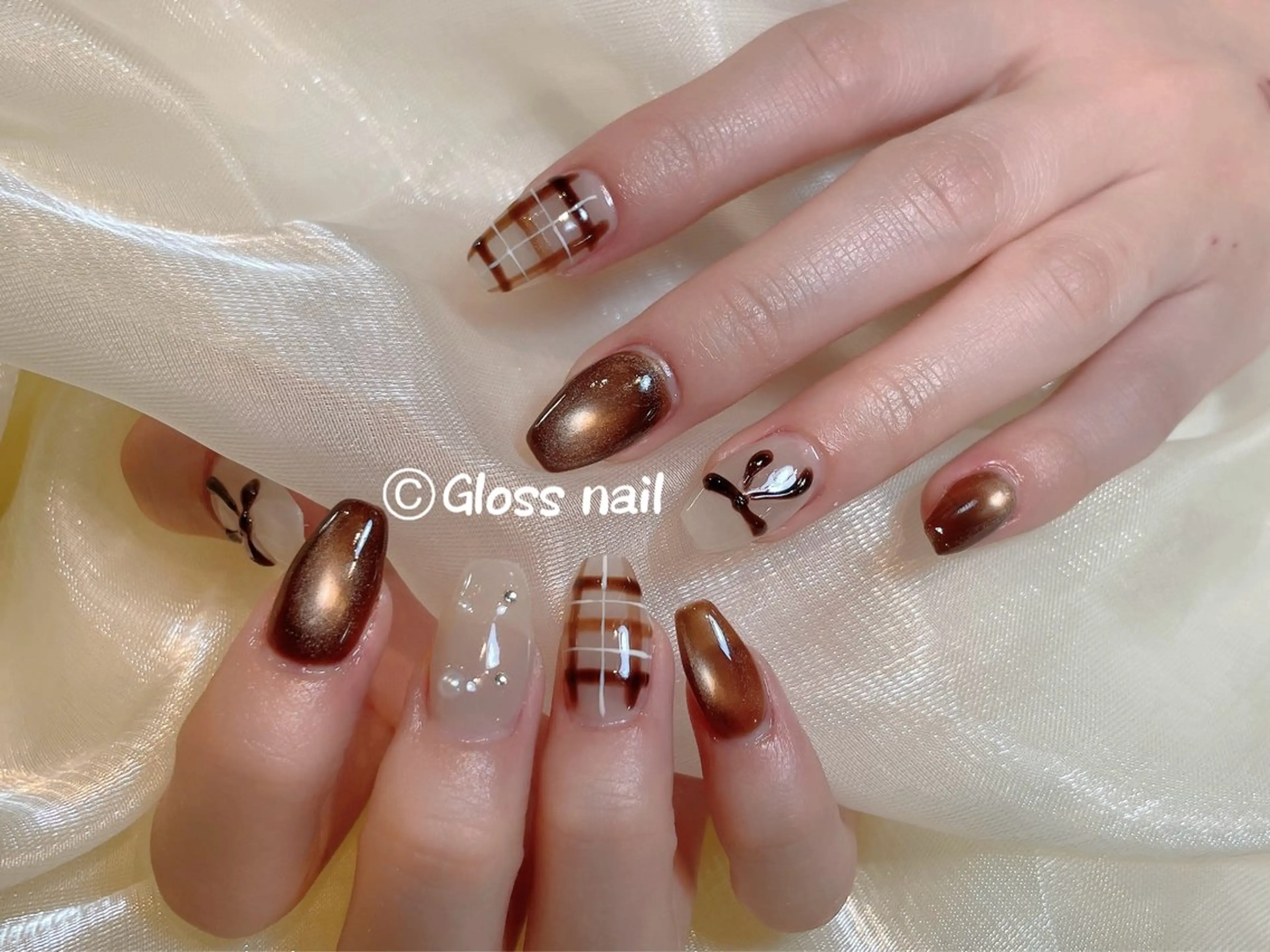 ネイル ハンドネイル Gloss nail モデル募集中のネイルデザイン