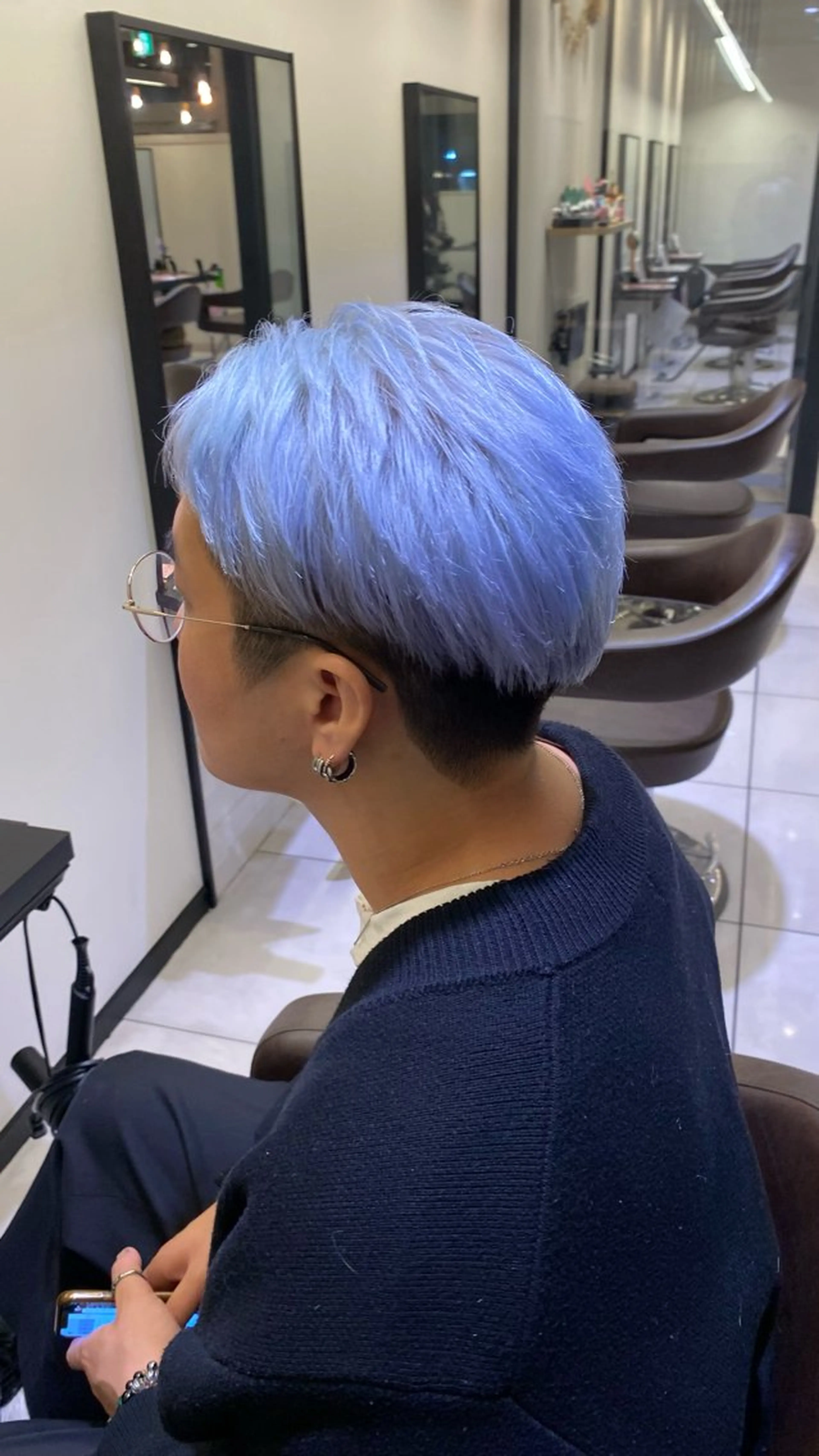 メンズ earth南柏所属・野老 海音のヘアスタイル