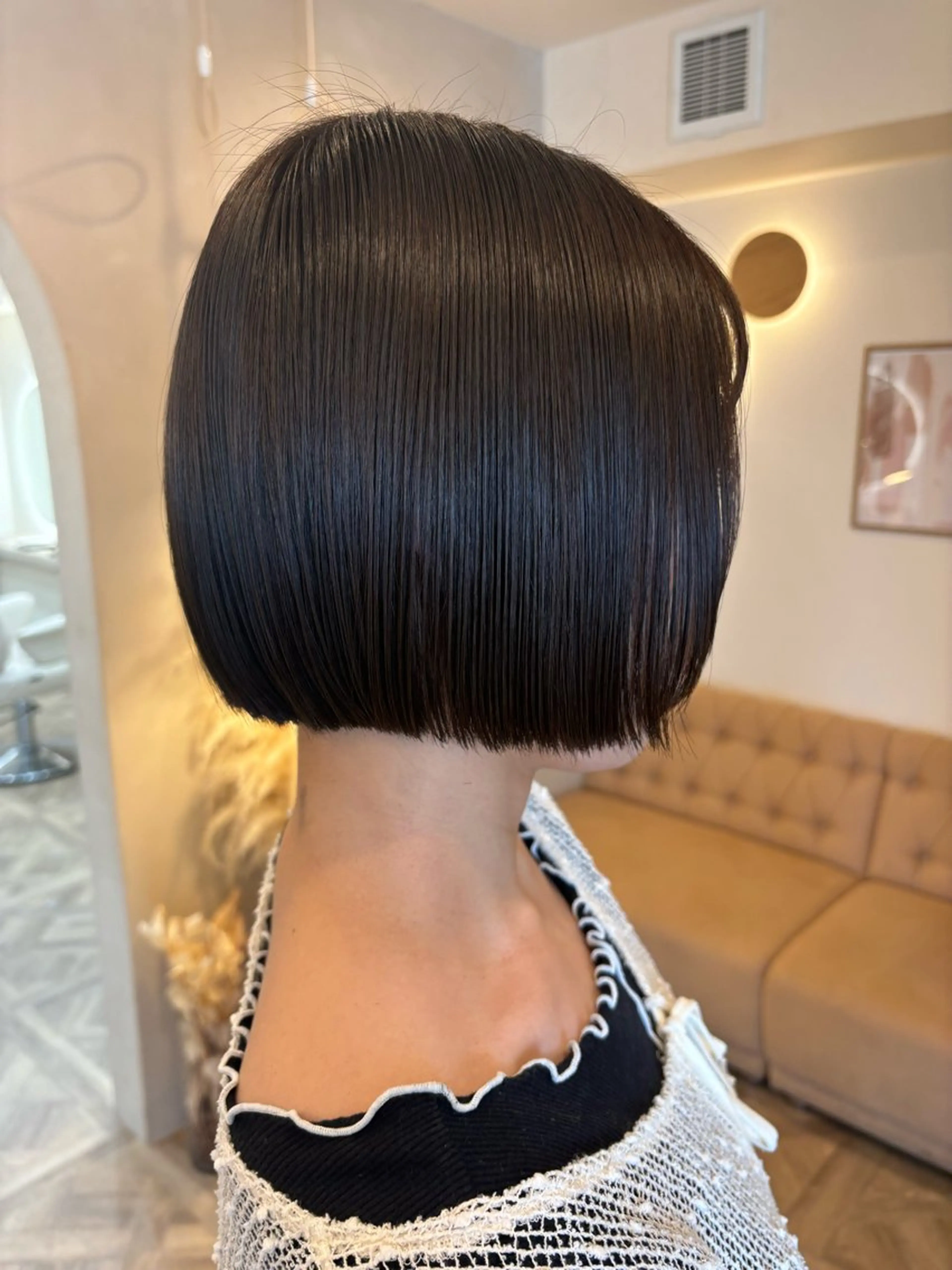 ショート カラー カット ヘアカラー トリートメント ミルクティ/ピンク/ レイヤー/yuriaのヘアスタイル