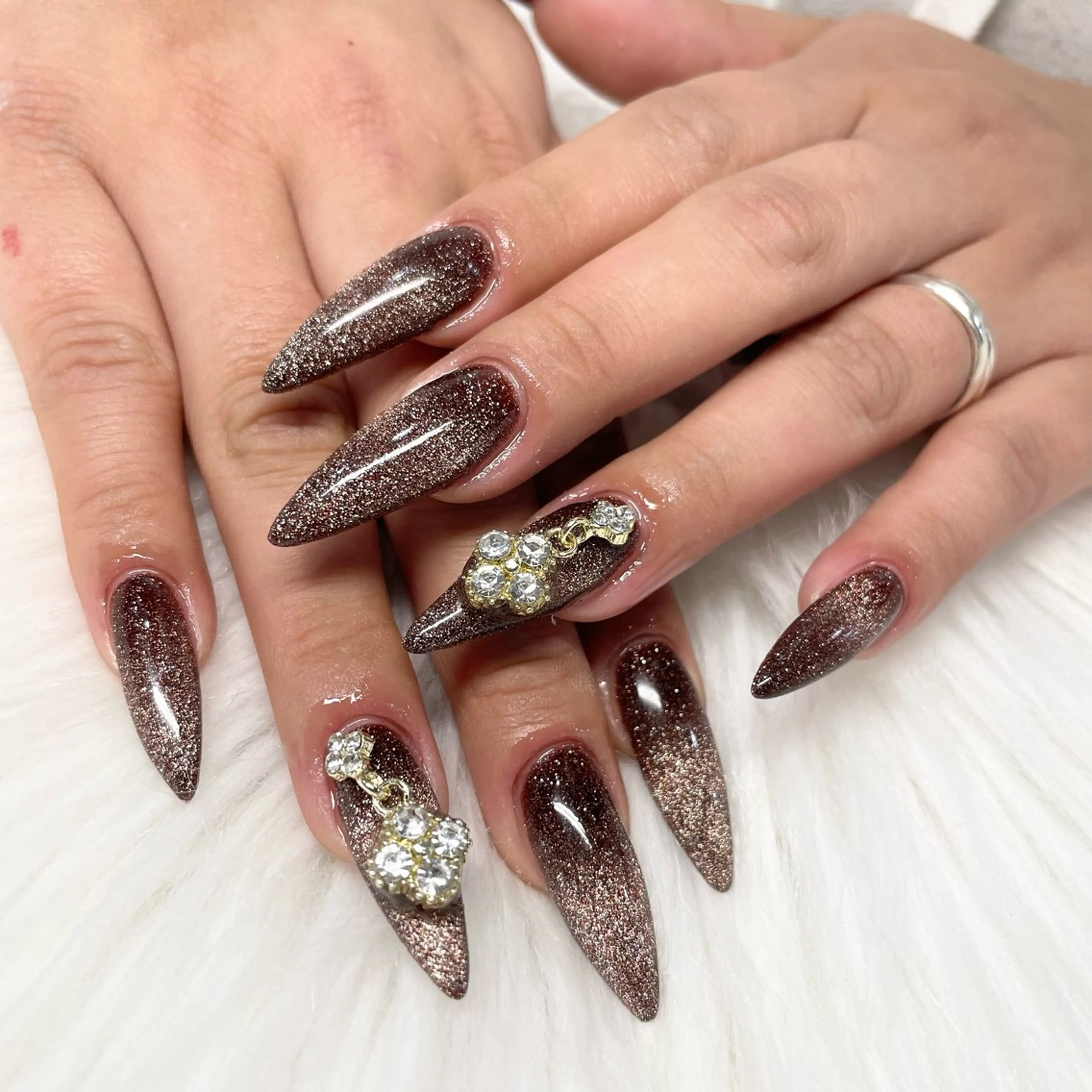 【Handオフ有り】🤍カラー豊富🤍マグネット/フラッシュネイルの写真