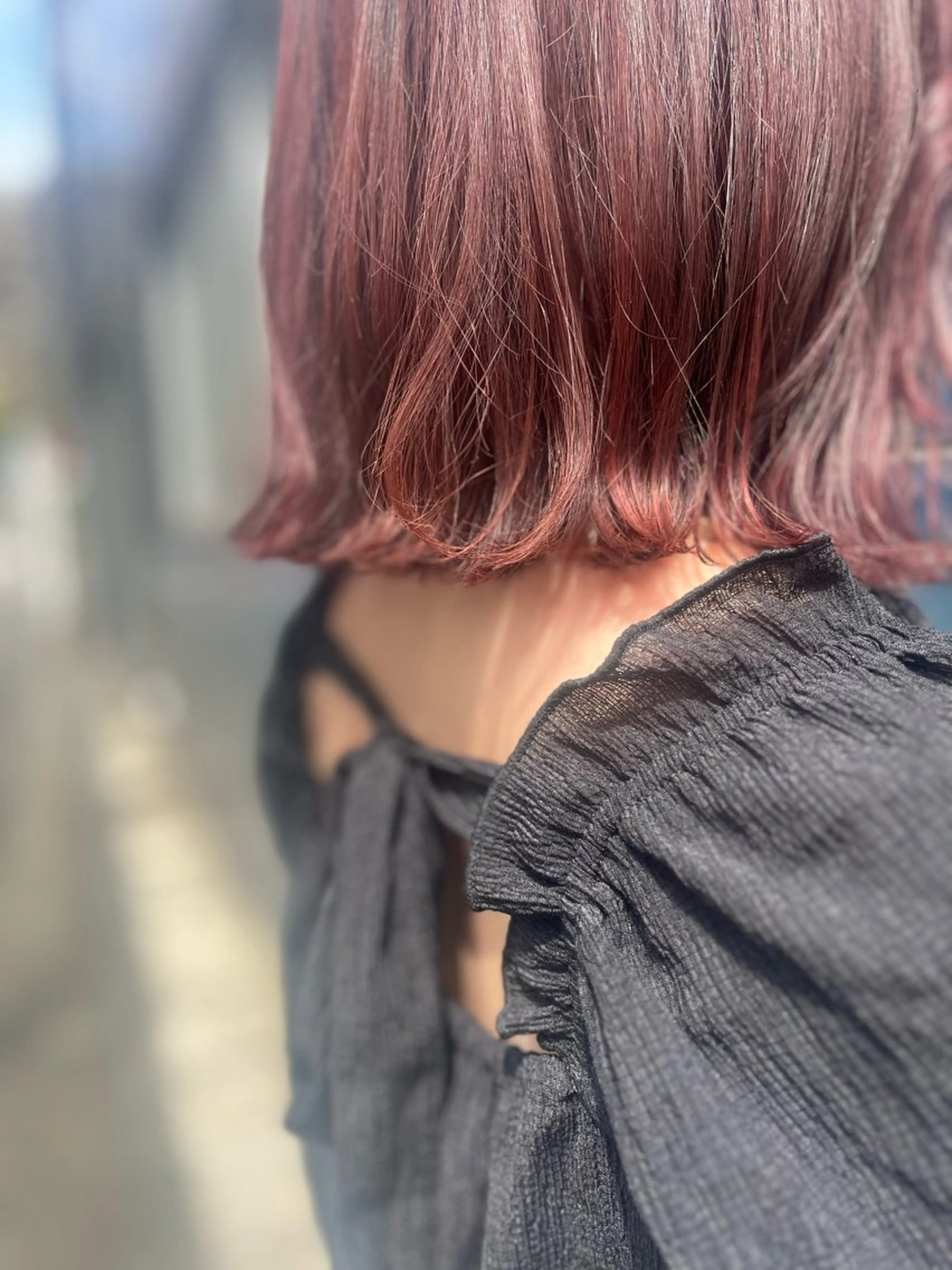 ミディアム カラー ブリーチ 透明感カラー ブリーチなしカラー 髪質改善 トリートメント ヘアカラー トリートメント Go   Today シェアサロン　横浜店所属・【ただの天才 🎨】のヘアスタイル