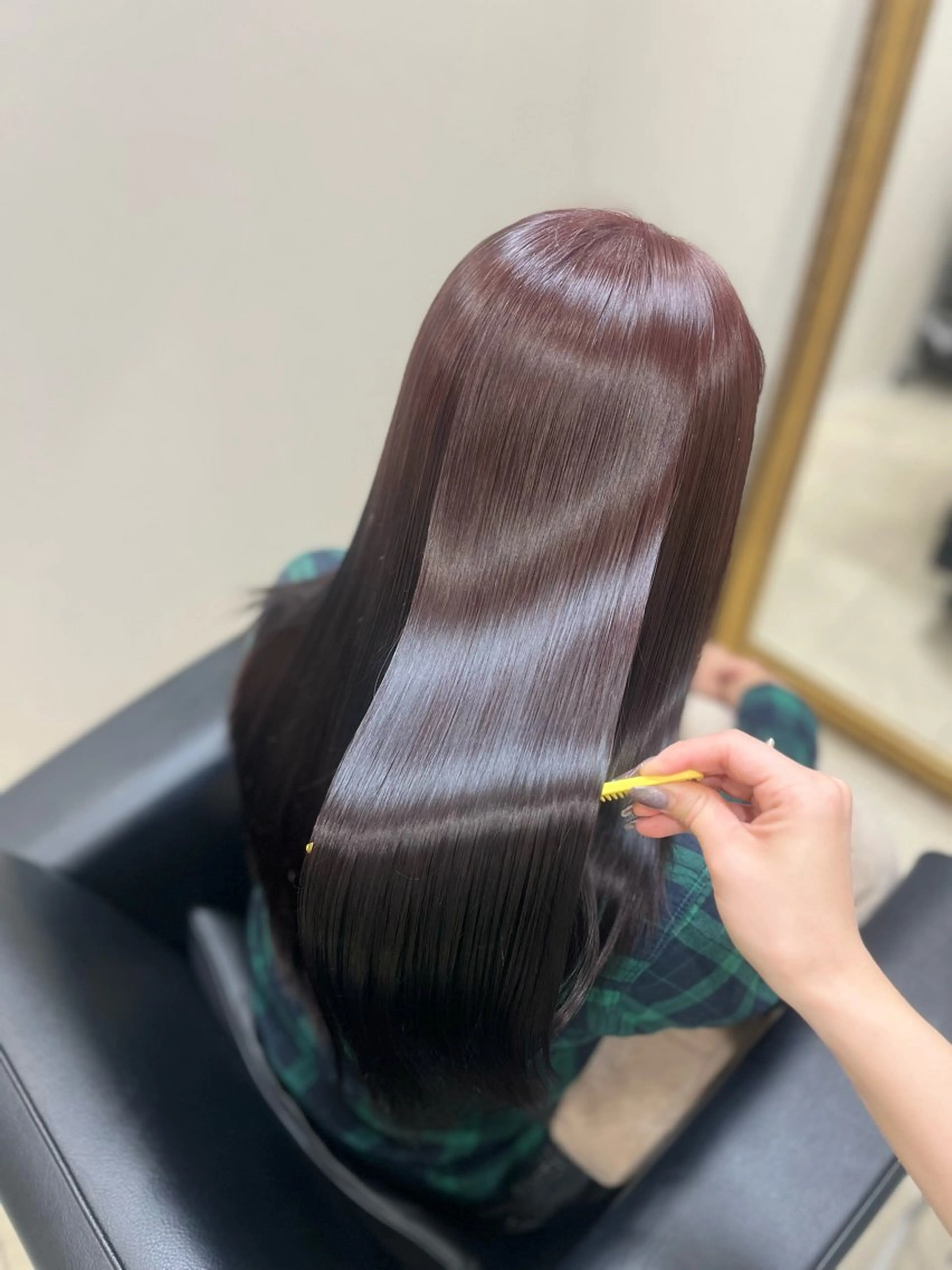 ロング カット トリートメント 坂平玲佳🦋 ヘア/アイリストのヘアスタイル