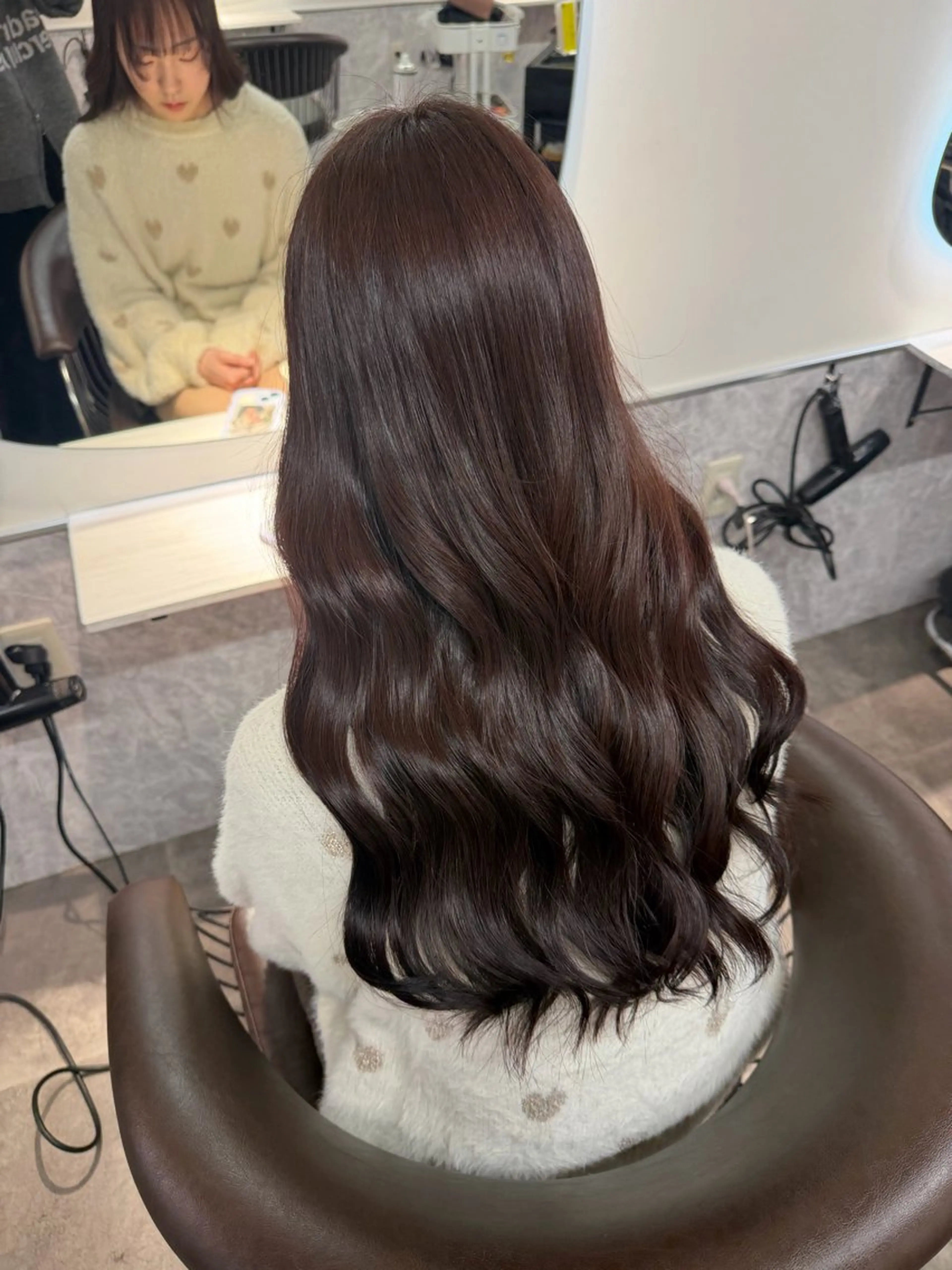 ロング カラー カット ヘアカラー ブリーチ/エクステ/ 19歳/新宿/アリルのヘアスタイル