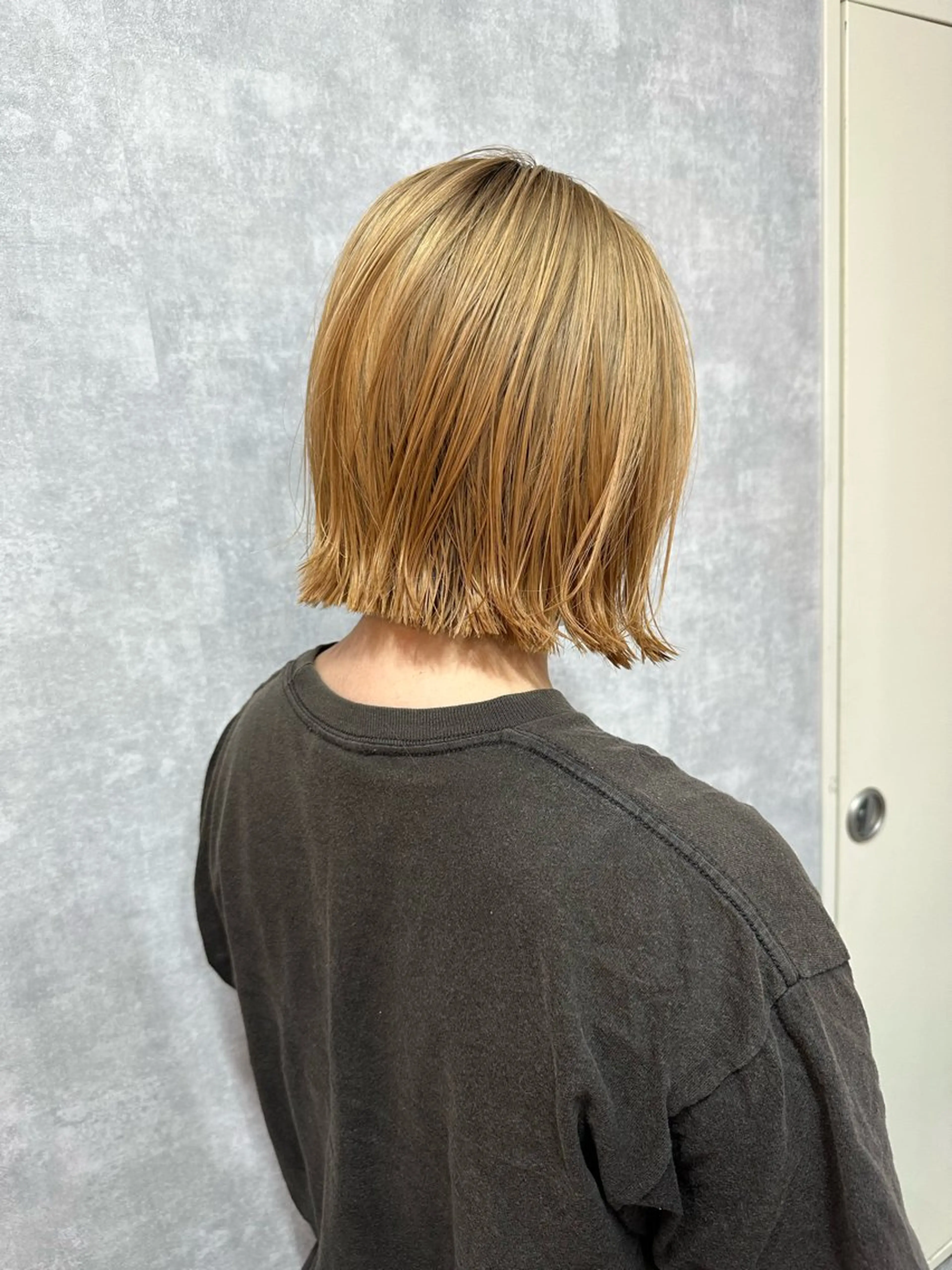 ショート 切りっぱなしボブ ショートボブ ハンサムショート 丸みショート ボブ カット トリートメント C’LD hair produce /シールドヘア所属・モテ髪/ボブ/ショー ト/アダチフウトのヘアスタイル