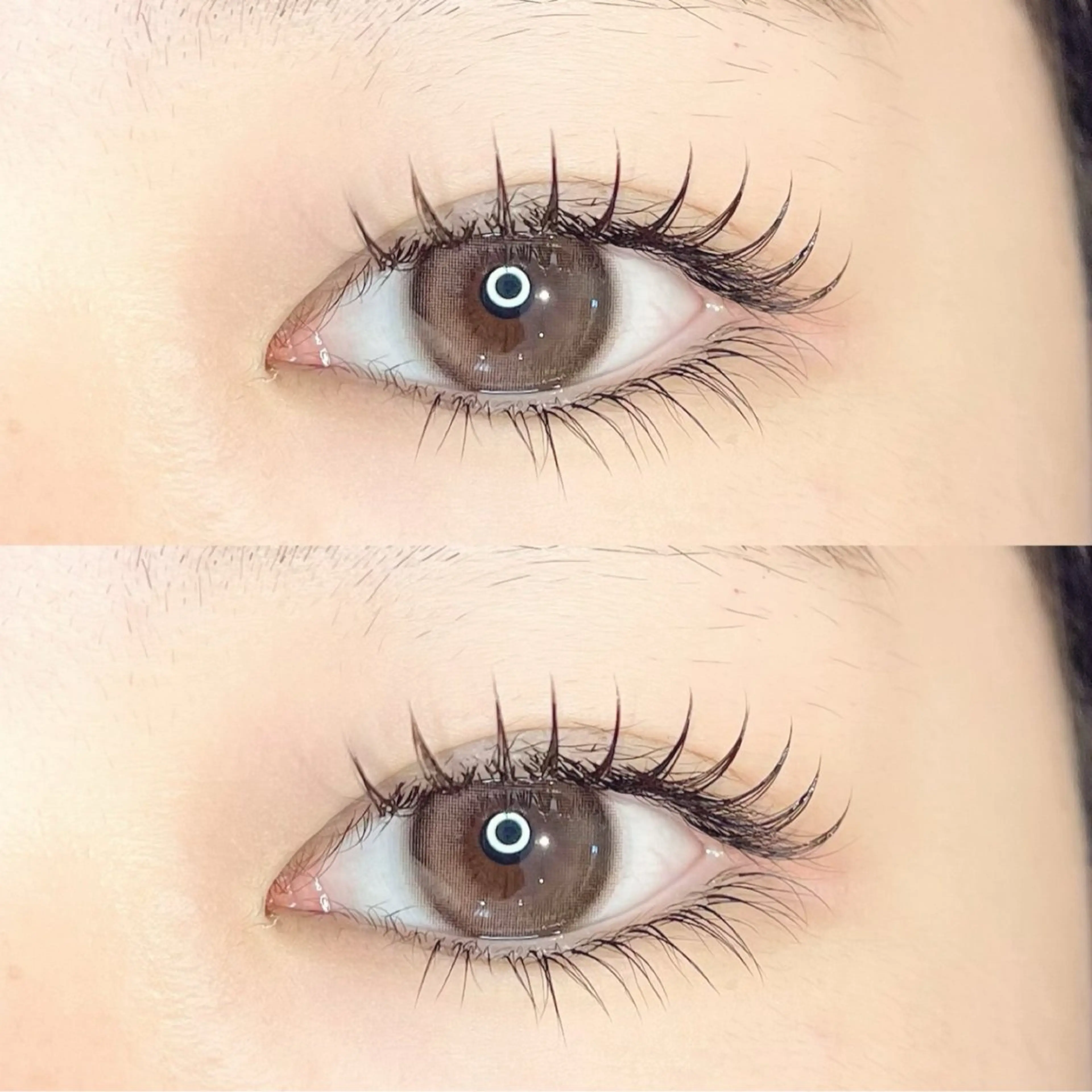 マツエク・マツパ フラットラッシュ Jカール 下まつげエクステ 堀内 優衣💗パリジェンヌのマツエク・マツパデザイン