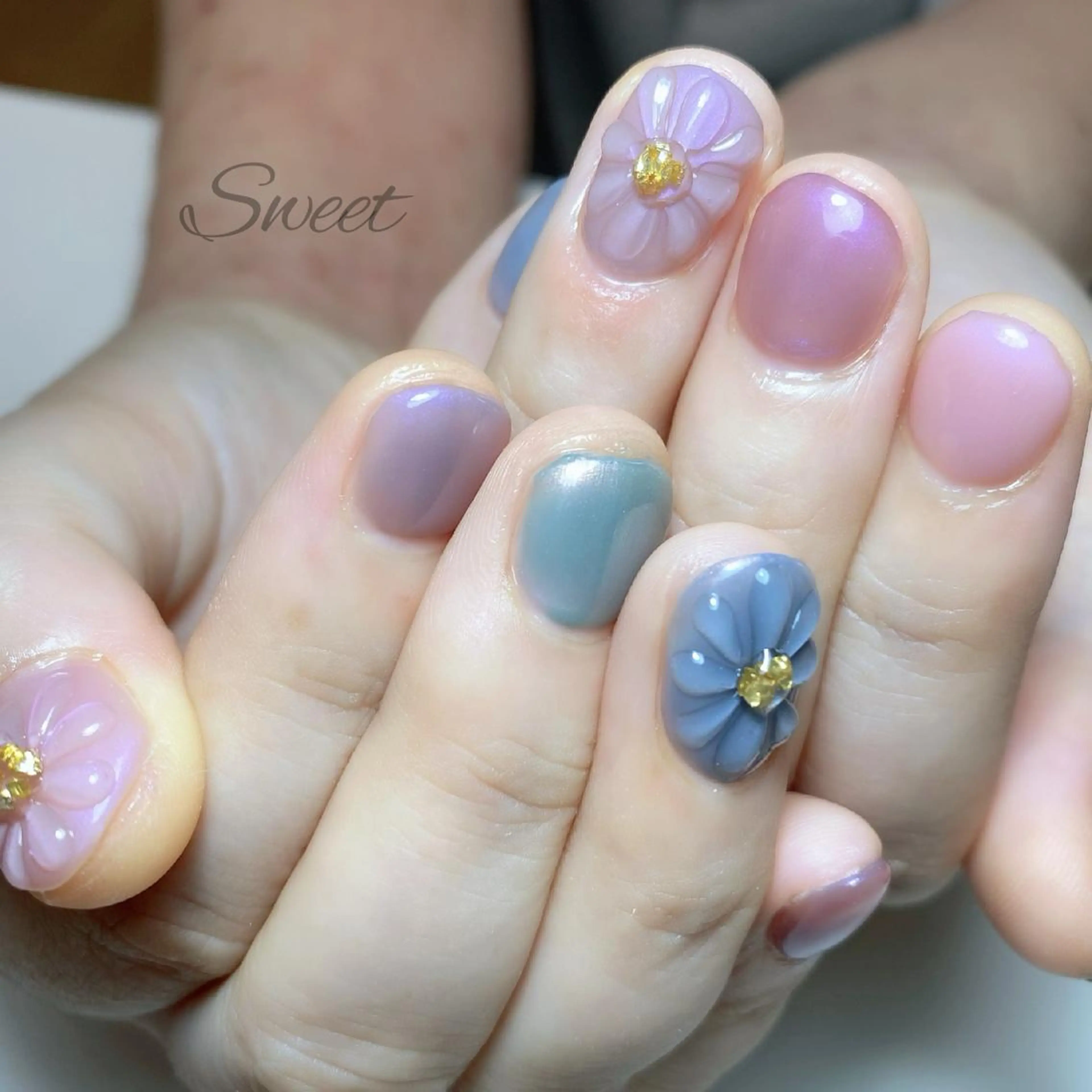 ネイル sweet 仲野陽子のネイルデザイン