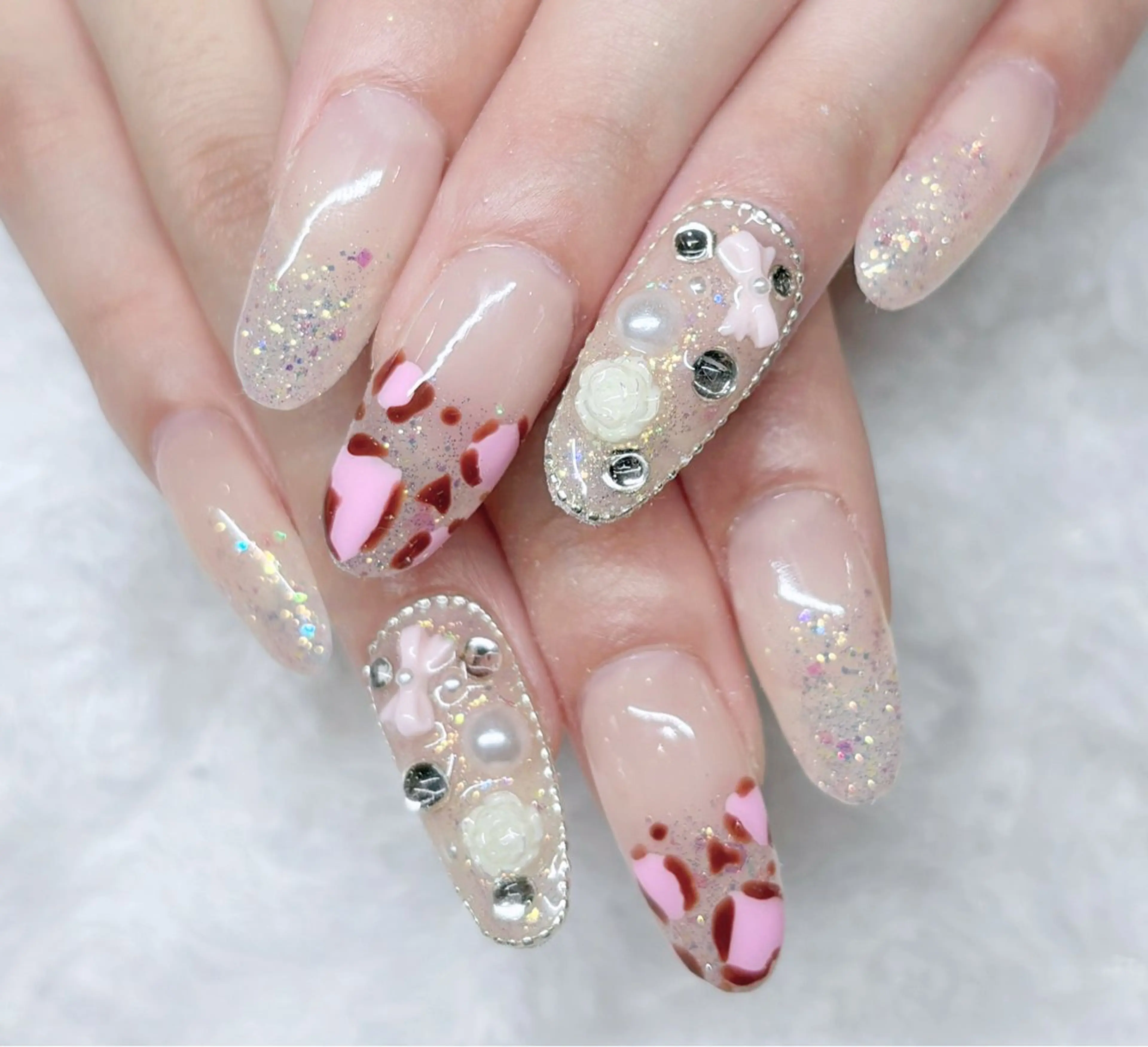 ネイル ワンホンネイル Mugi♡ MAYUのネイルデザイン