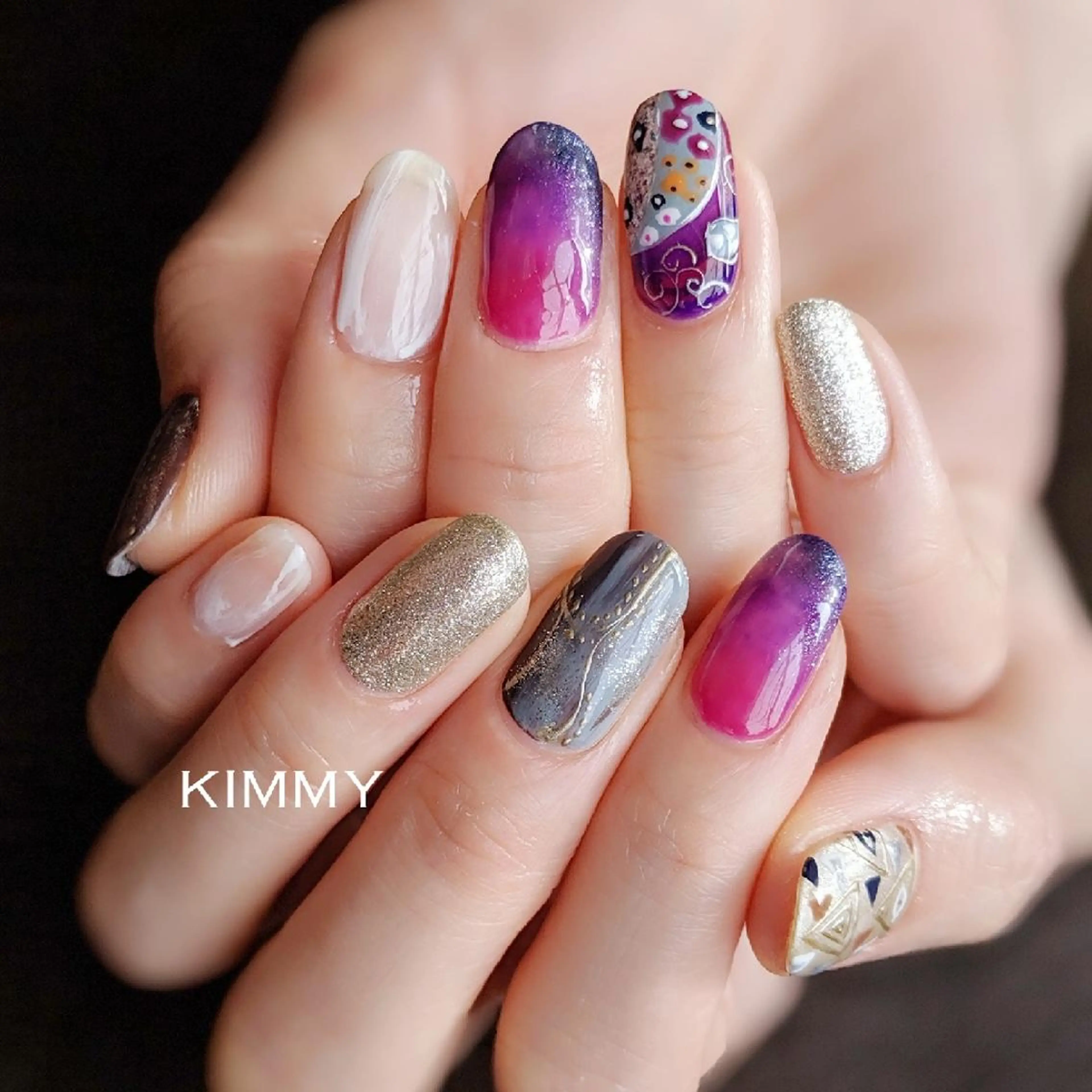 ネイル kimmy nailsのネイルデザイン