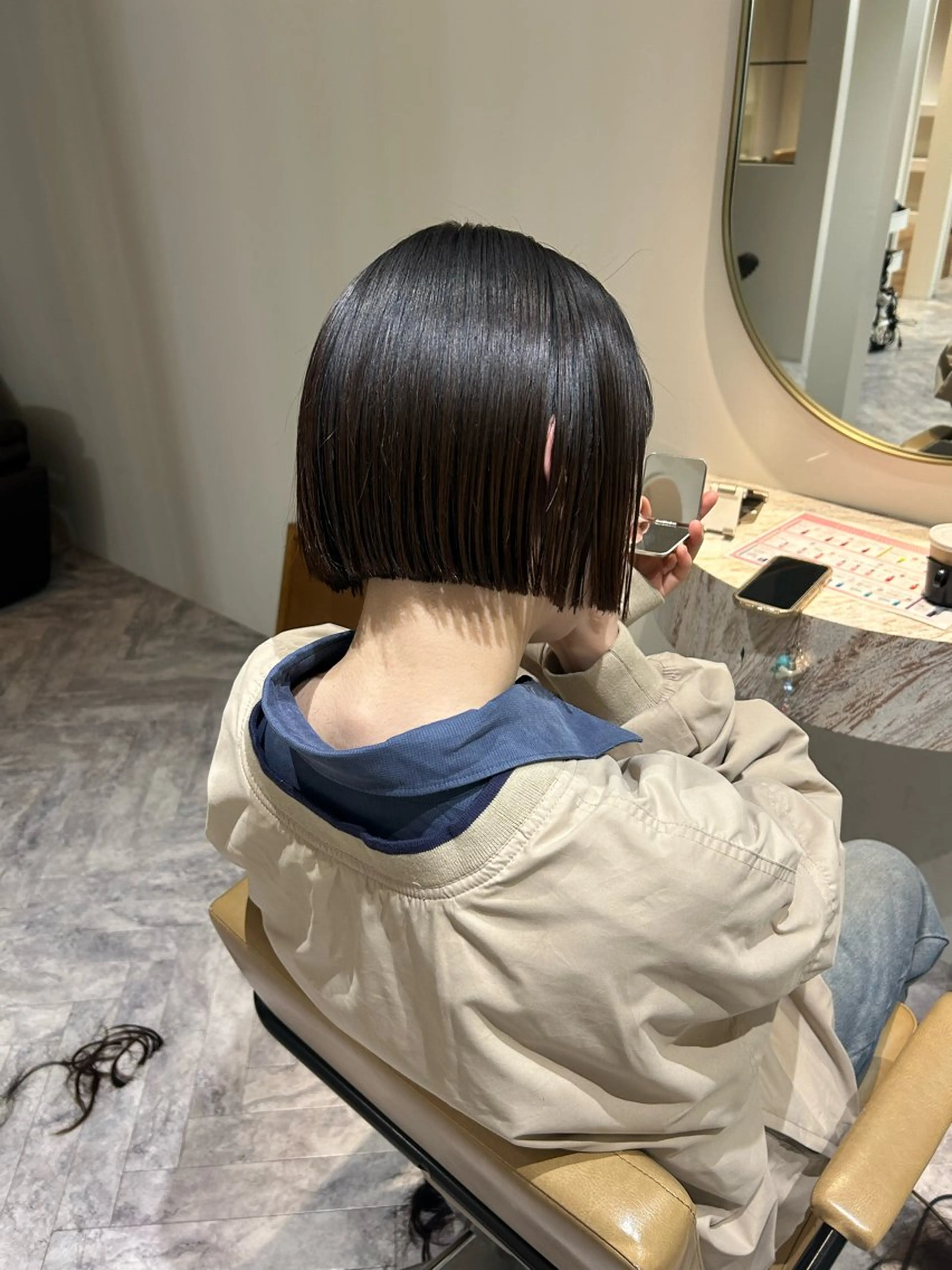 ショート カット トリートメント じゅわっと暖色カラー 🍊Moemiのヘアスタイル