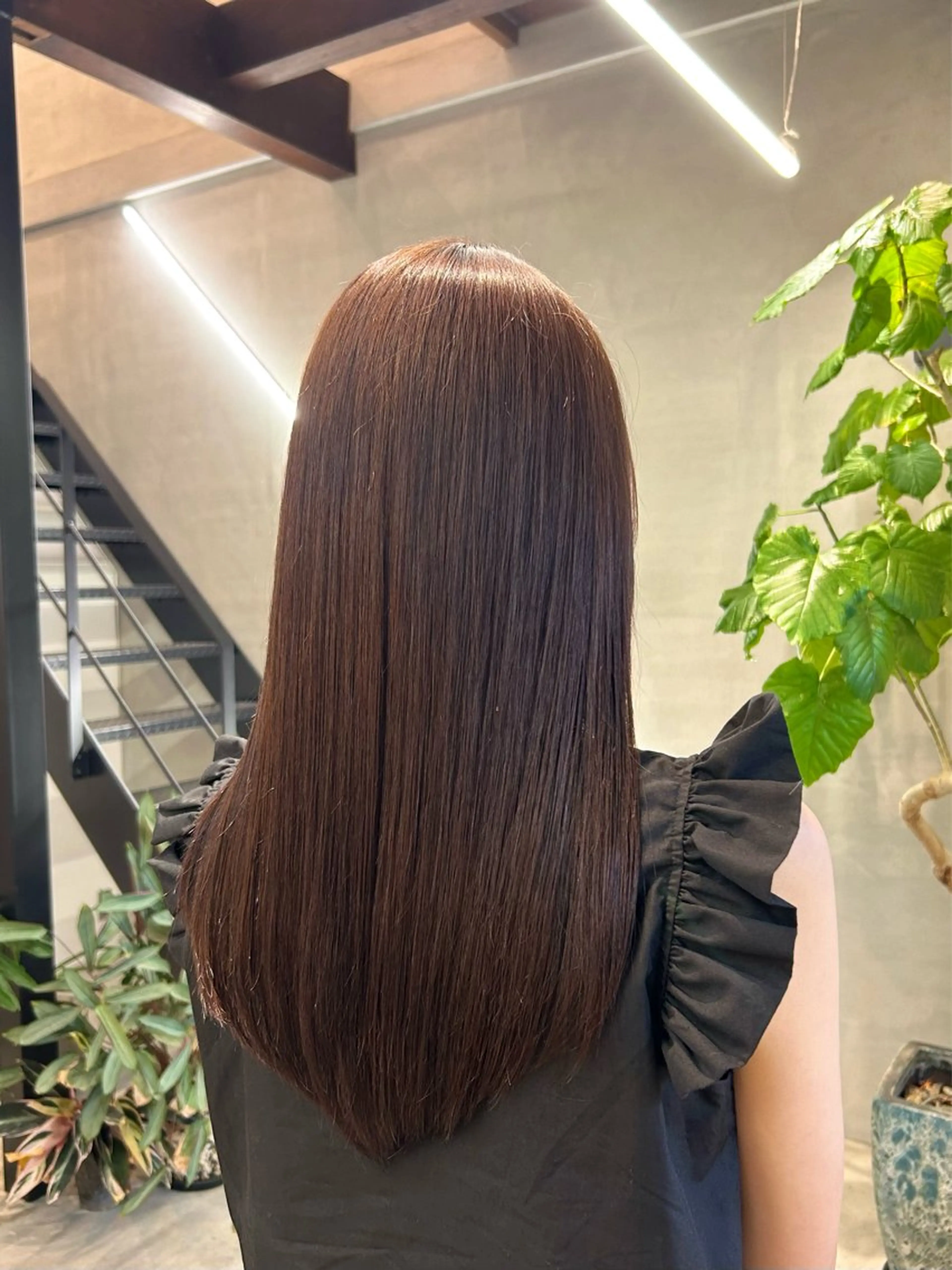 ロング カラー 透明感カラー/ 顔周りcut♡シホのヘアスタイル