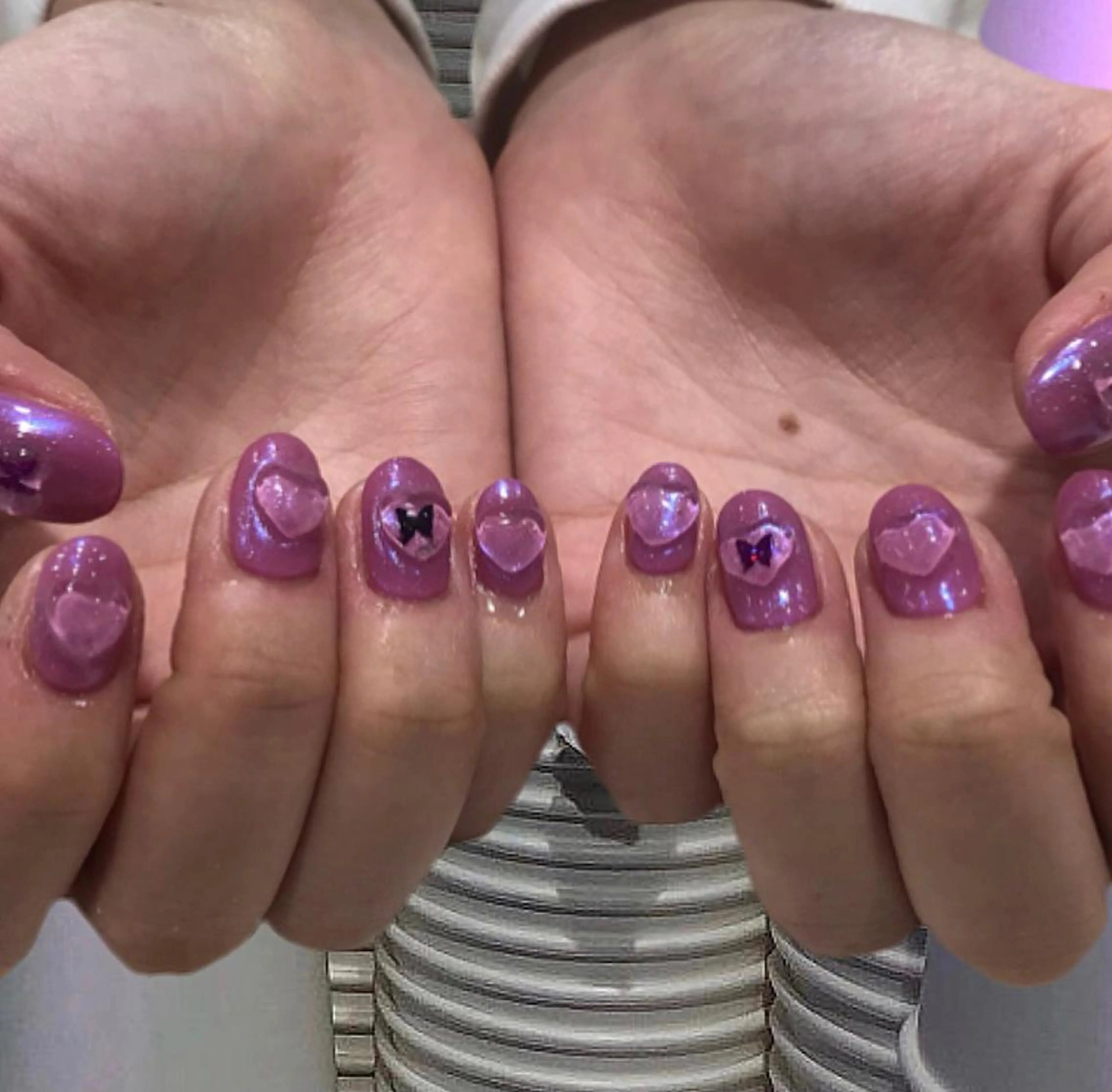 ネイル オーロラネイル sharesalon    room59所属・nozomi 🌙のネイルデザイン