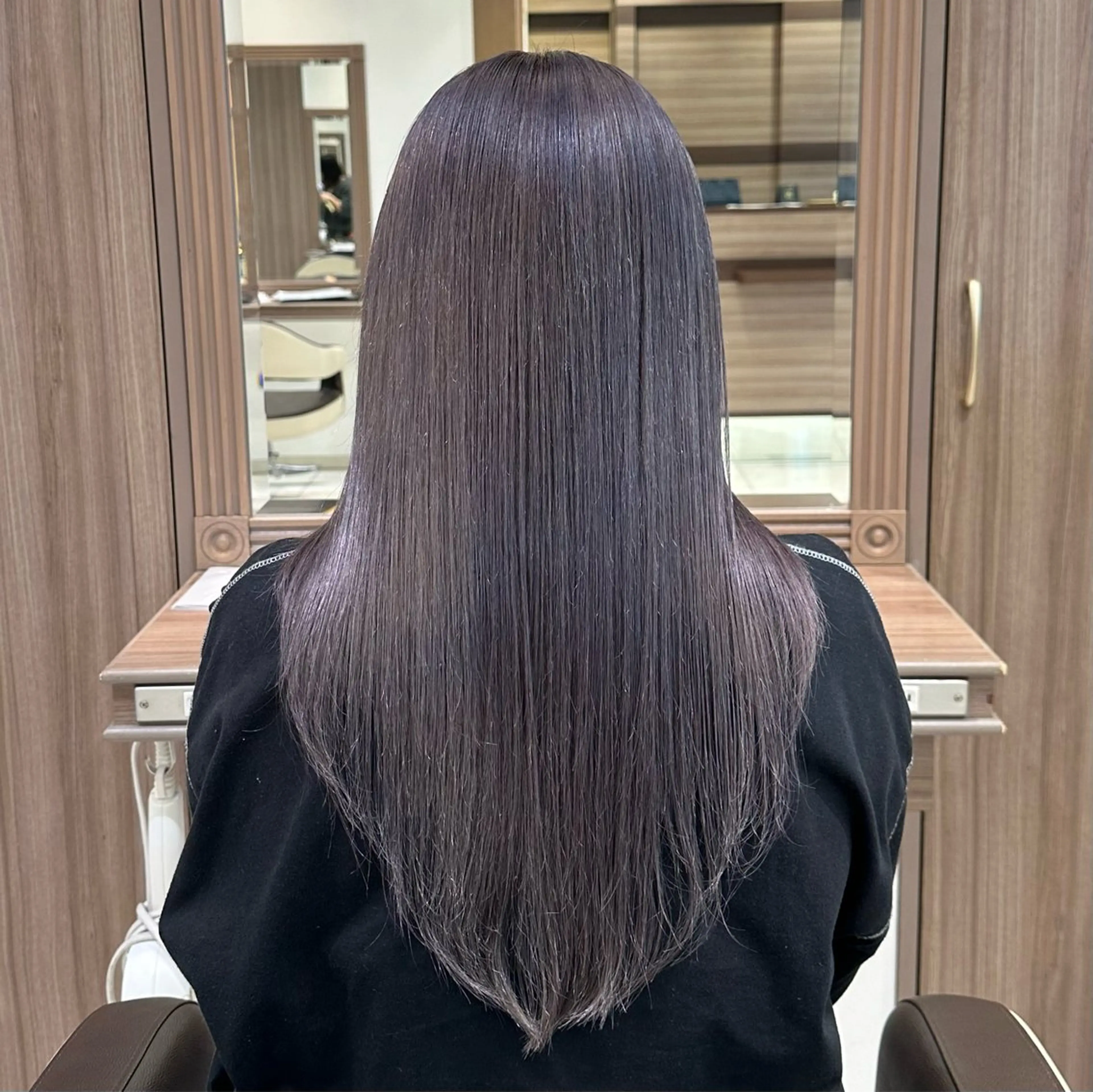 ロング カラー ブリーチ ブリーチなしカラー ヘアカラー 𓍯暖色/韓国風 田中沙羅‎𓍯のヘアスタイル