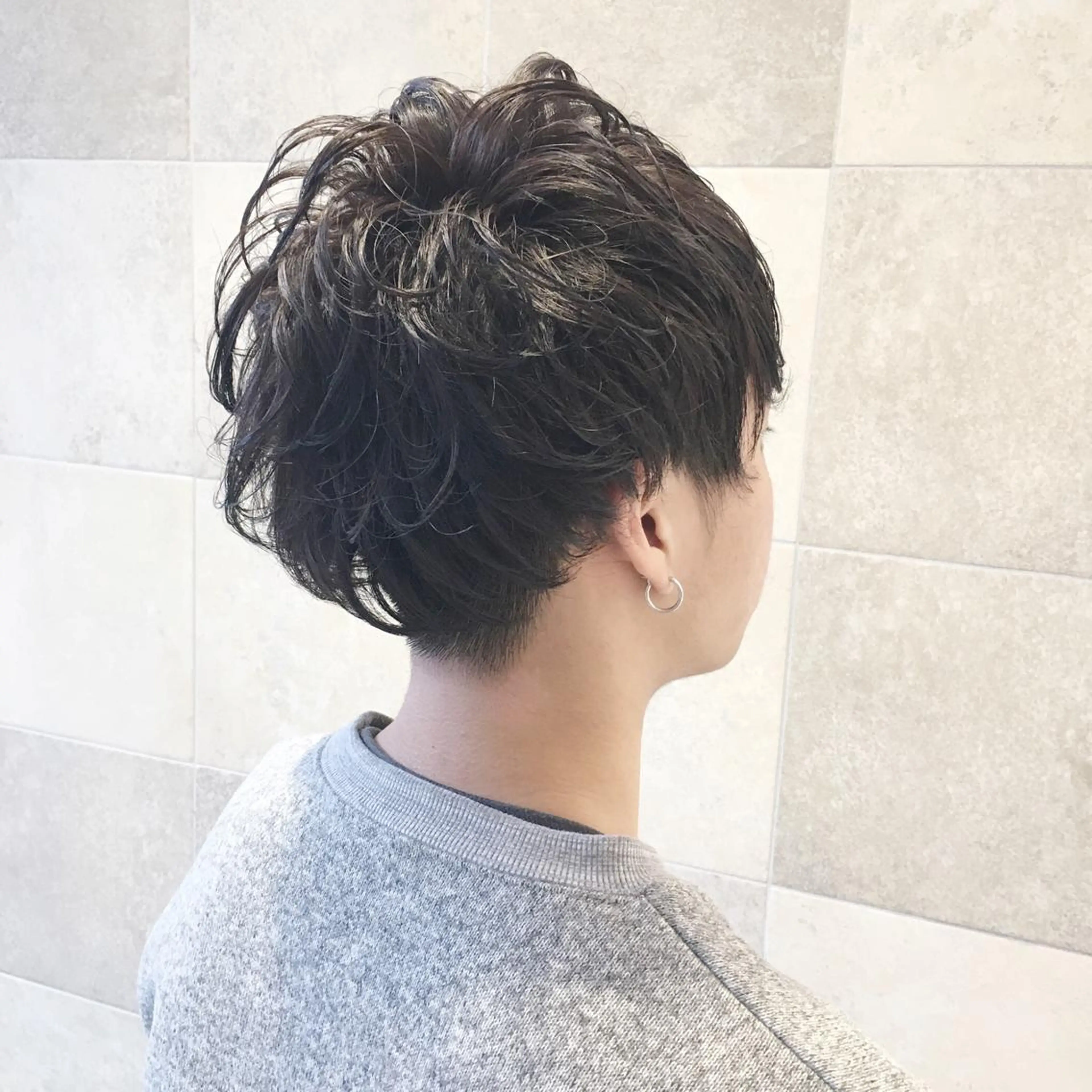 パーマ メンズ カット パーマ カット／メンズカット 藤田麻衣のヘアスタイル