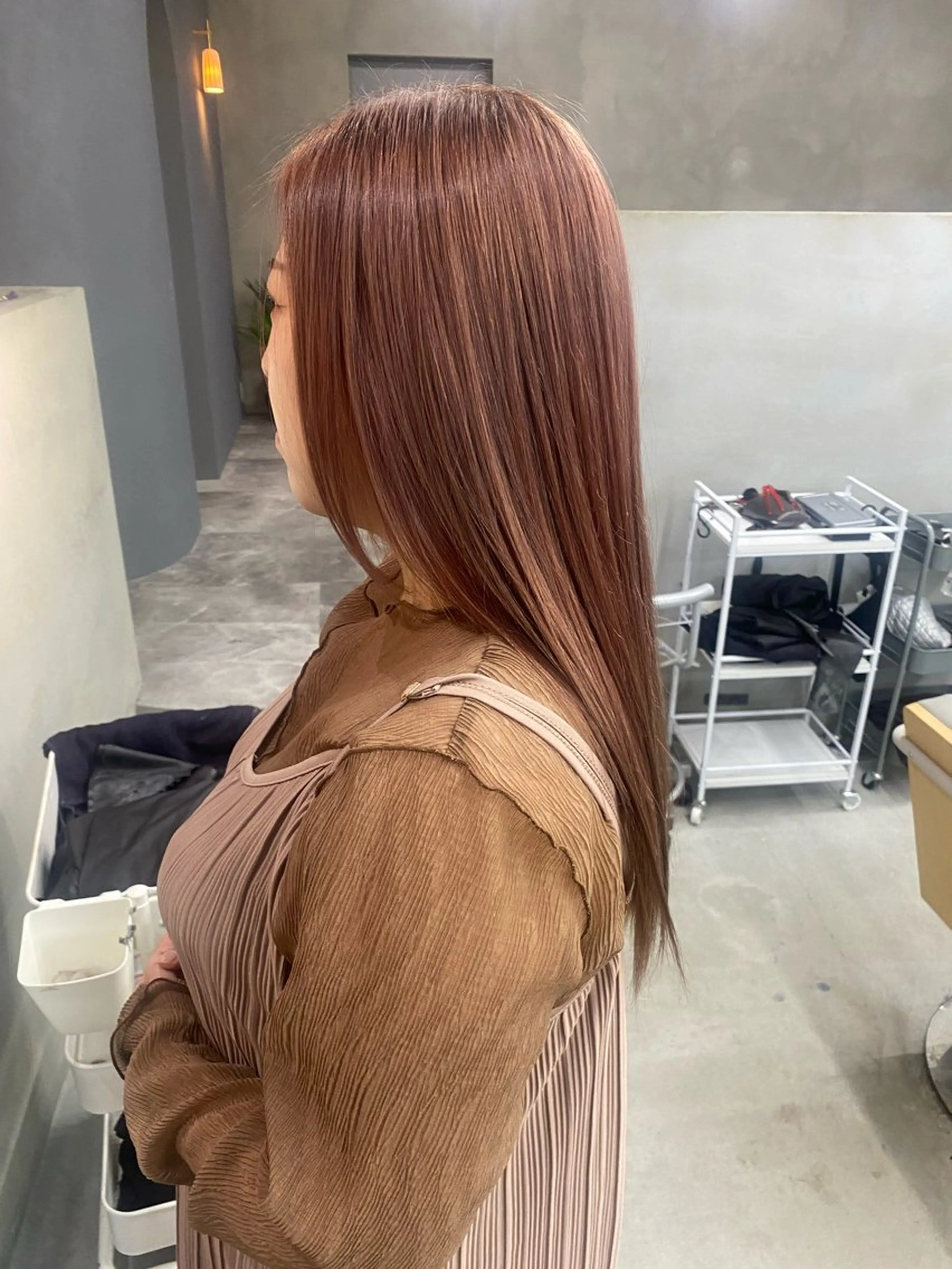 ロング カラー ヘアカラー qulim所属・前橋 姫奈のヘアスタイル