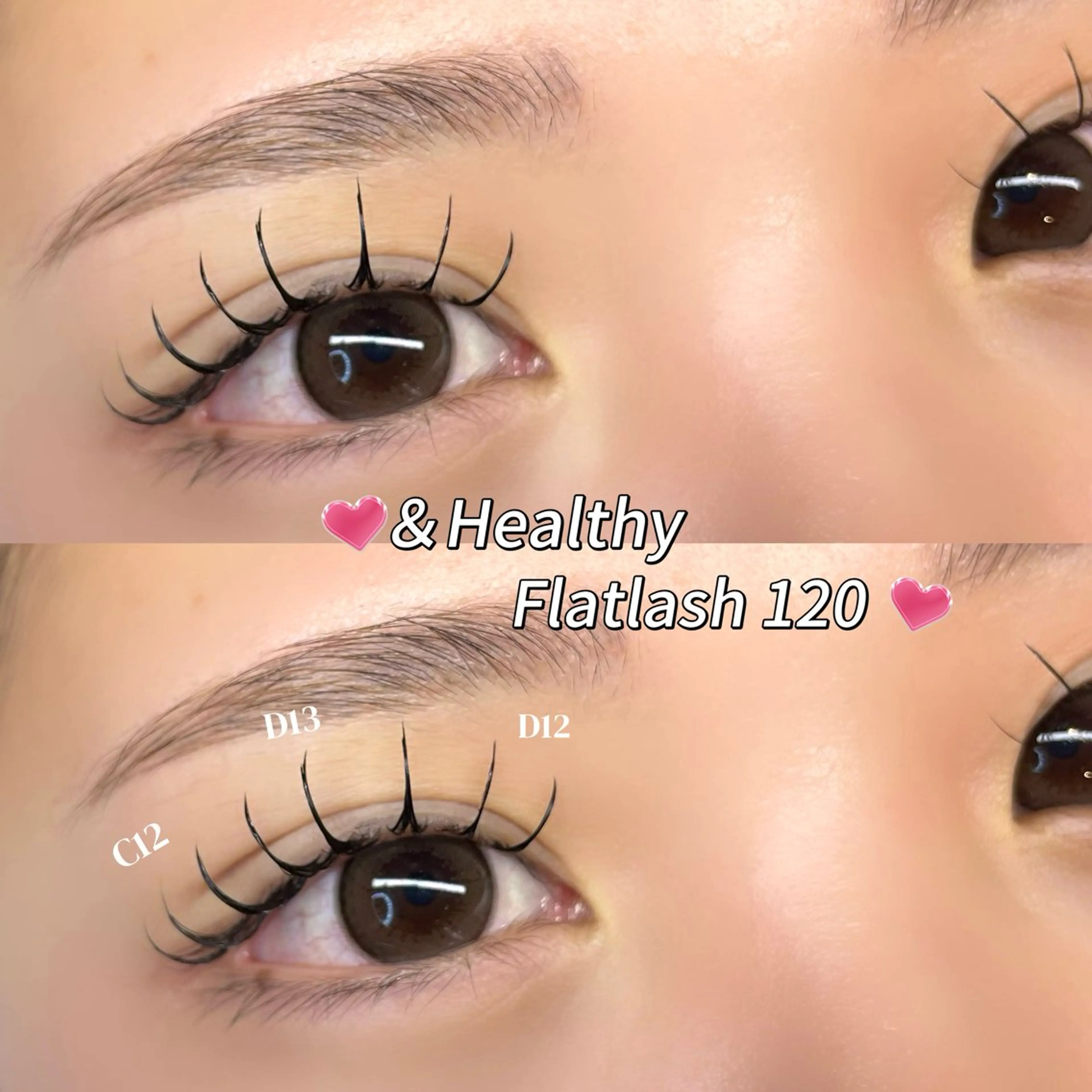 マツエク・マツパ マツエク Mell Yuuna ♡パリエク /束感のマツエク・マツパデザイン