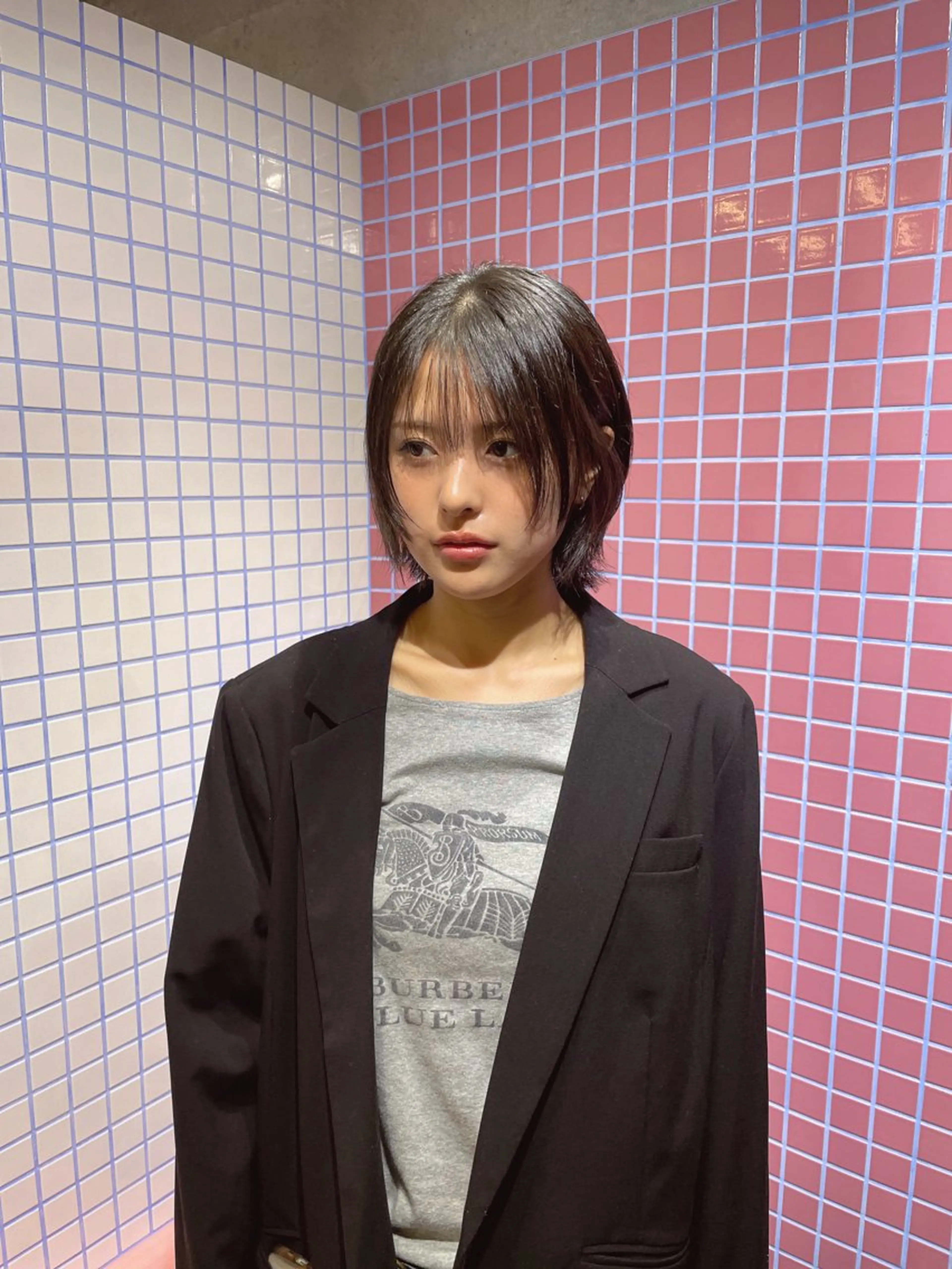 カラー 鎌田 梨瑚のヘアスタイル