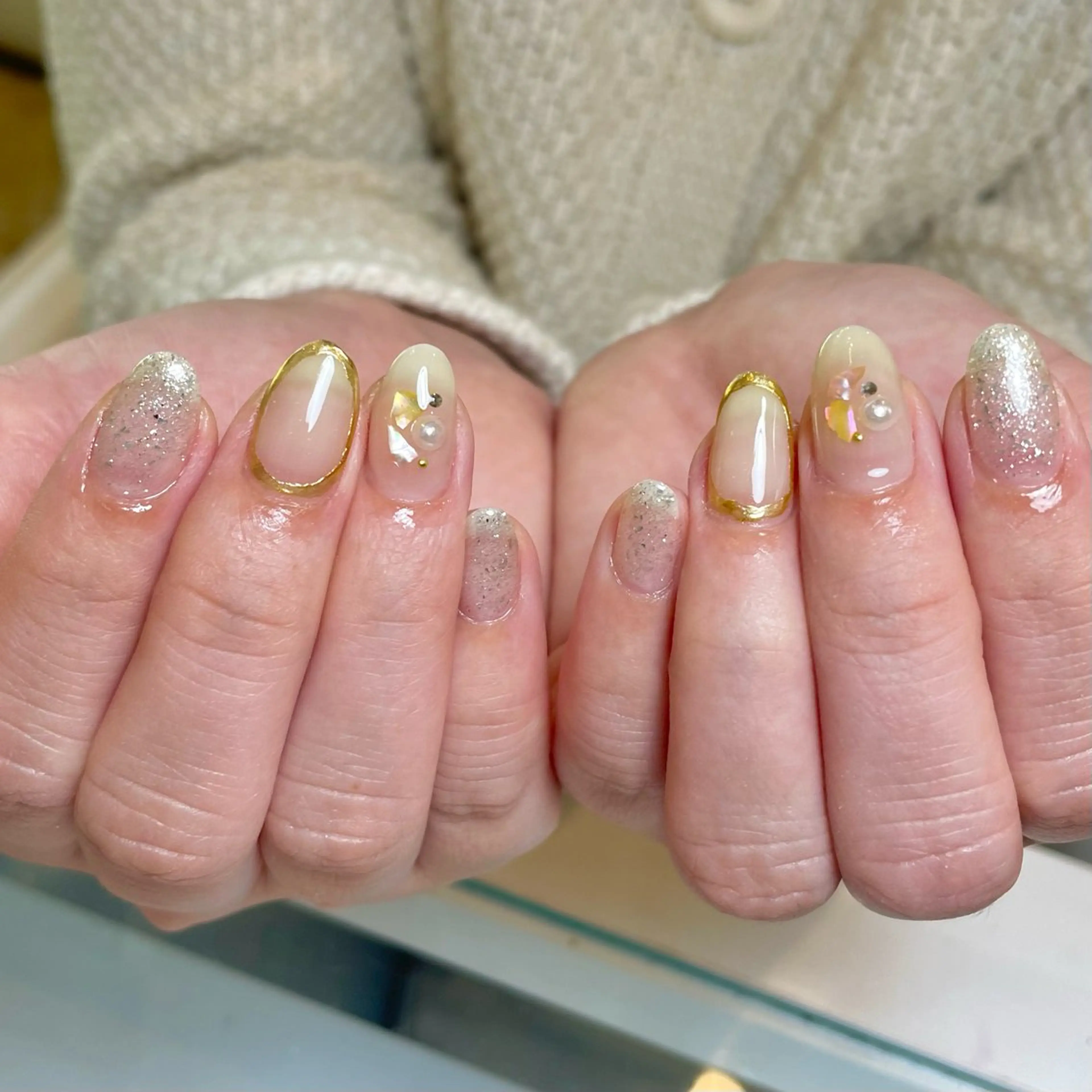 ネイル ハンドネイル lieu pre🌿 *高橋*のネイルデザイン