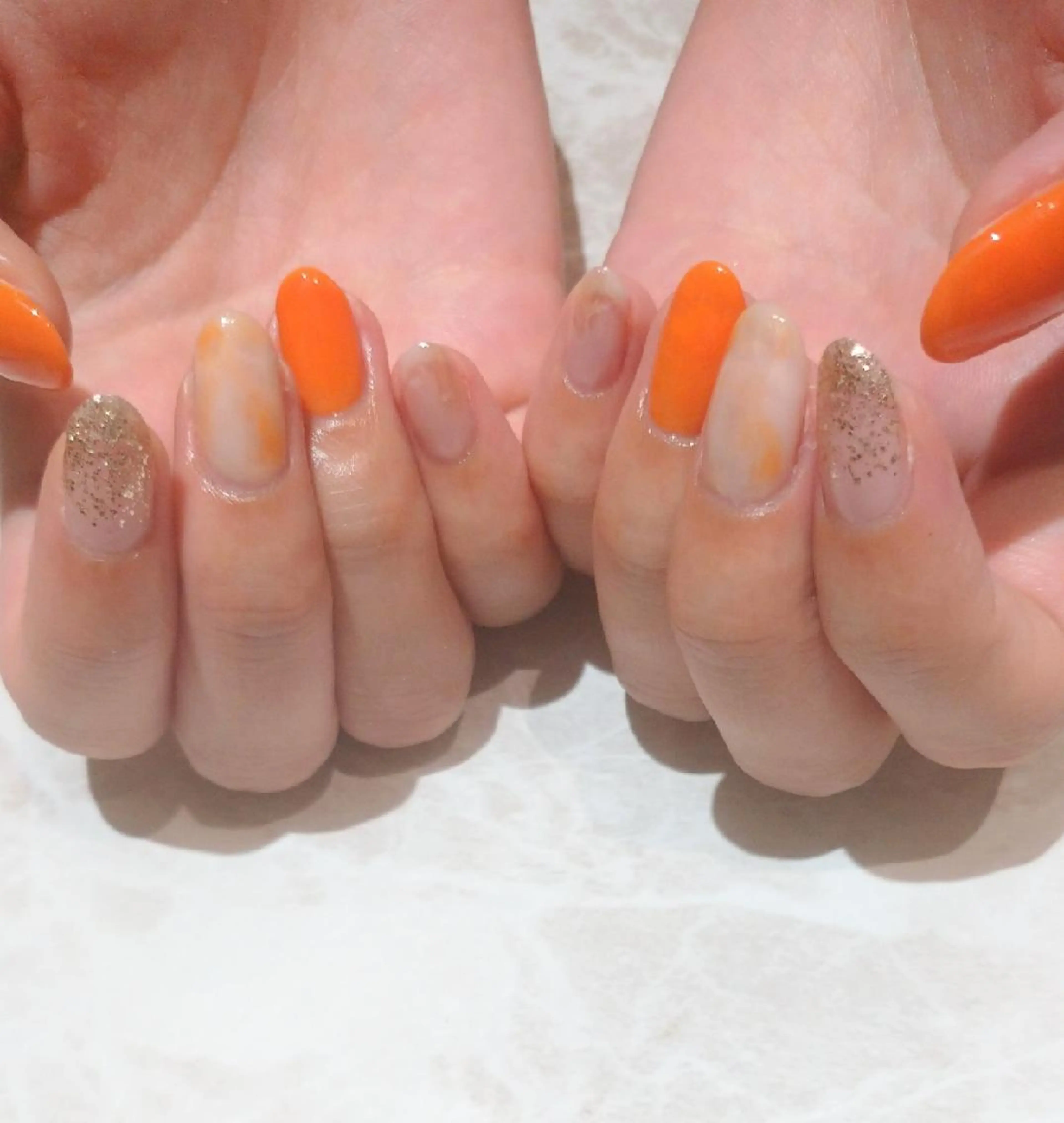 ネイル 會田 瑠衣のネイルデザイン