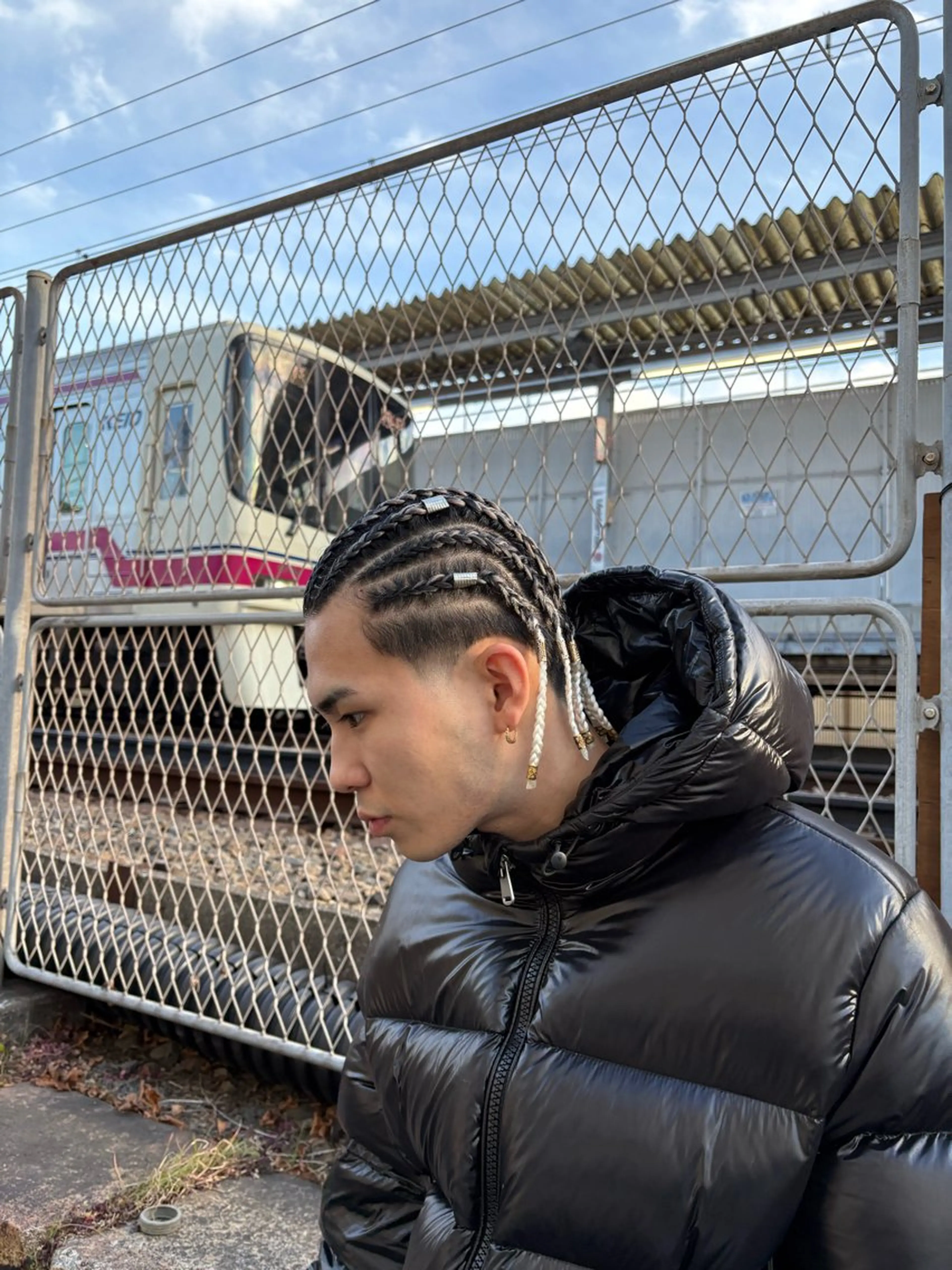 メンズ フェードカット なかむら りきやのヘアスタイル