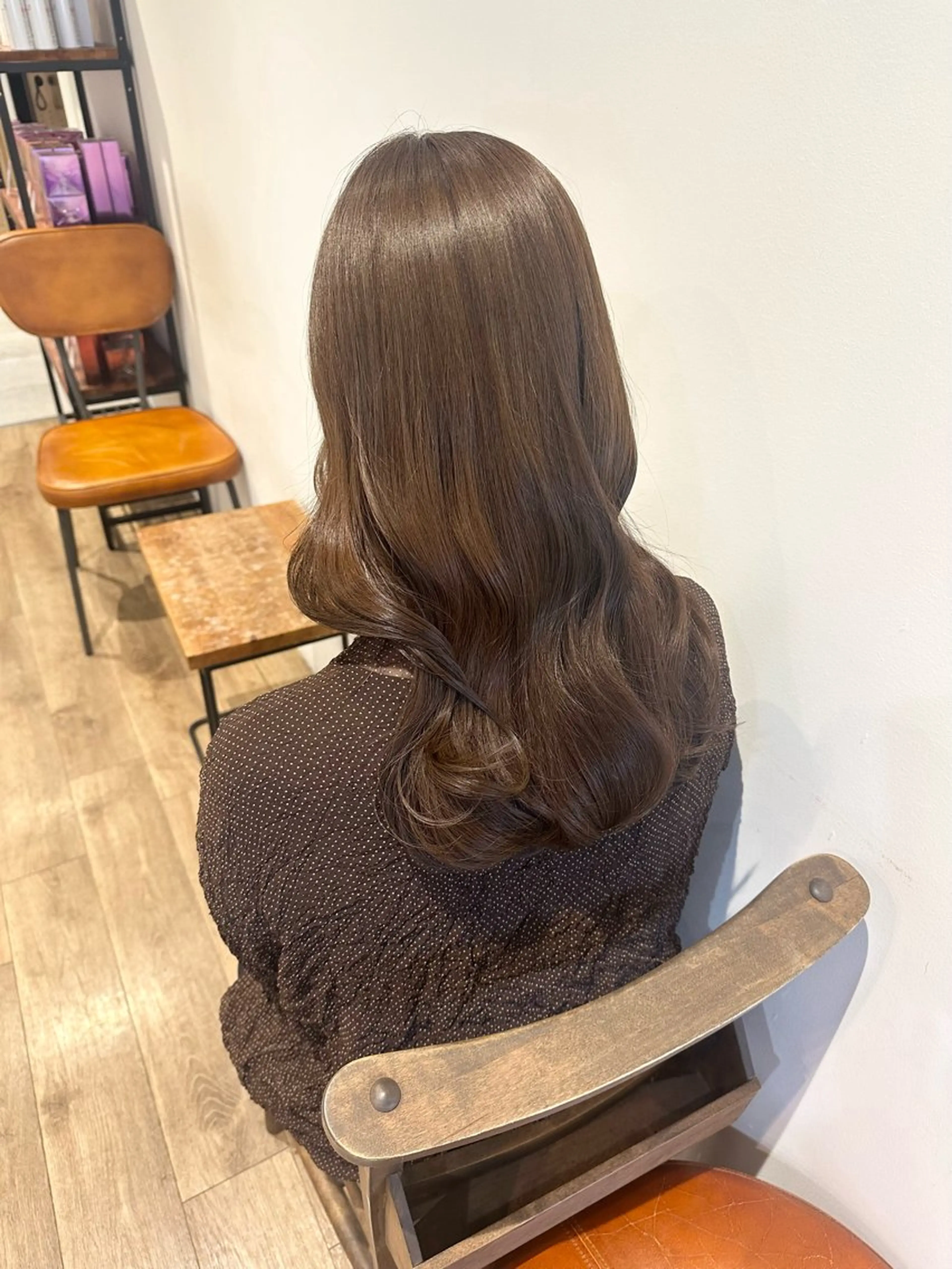 ロング カラー ヘアアレンジ カット ヘアカラー トリートメント Himawari♡ 柔らかいカラーのヘアスタイル