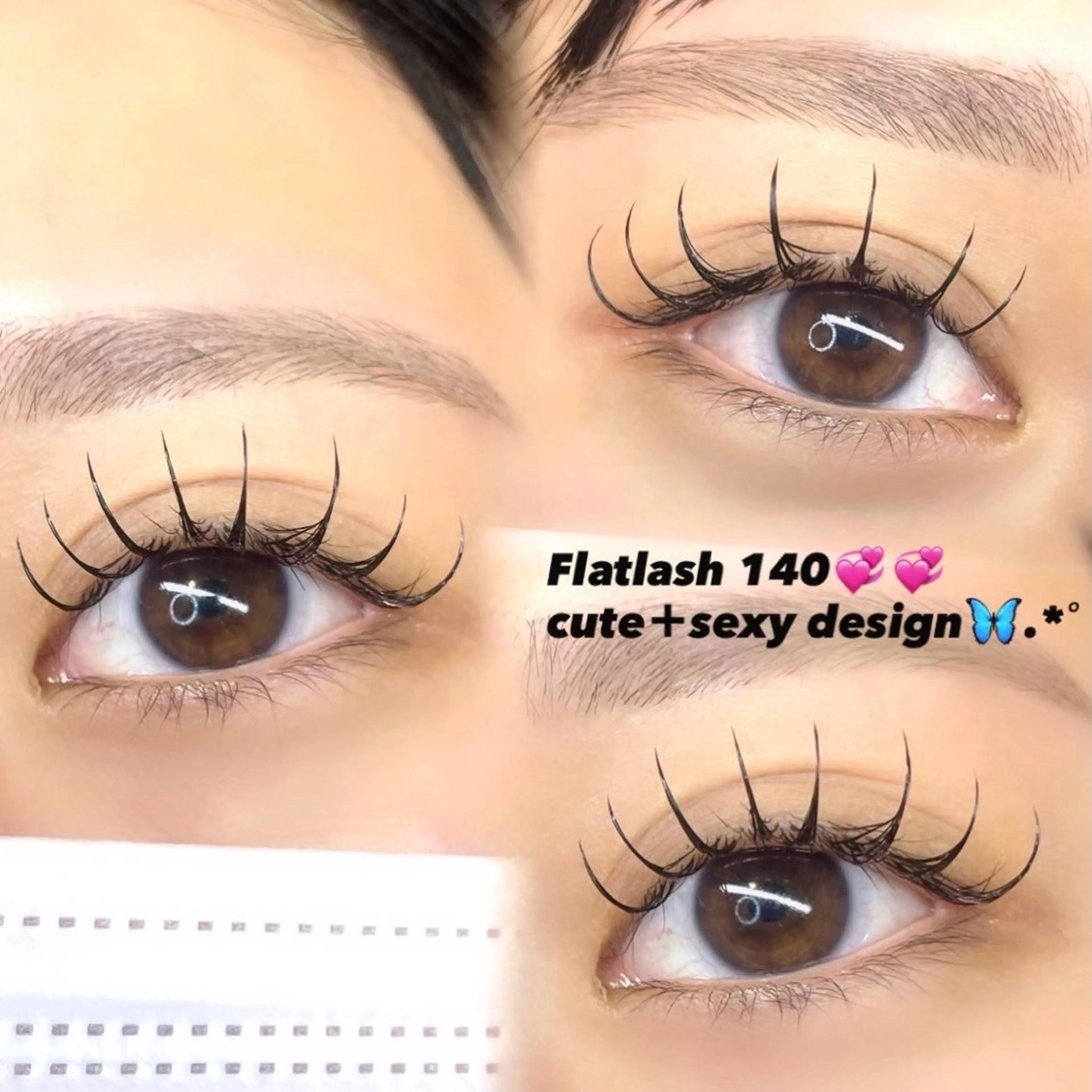 マツエク・マツパ マツエク Mell Yuuna ♡パリエク /束感のマツエク・マツパデザイン