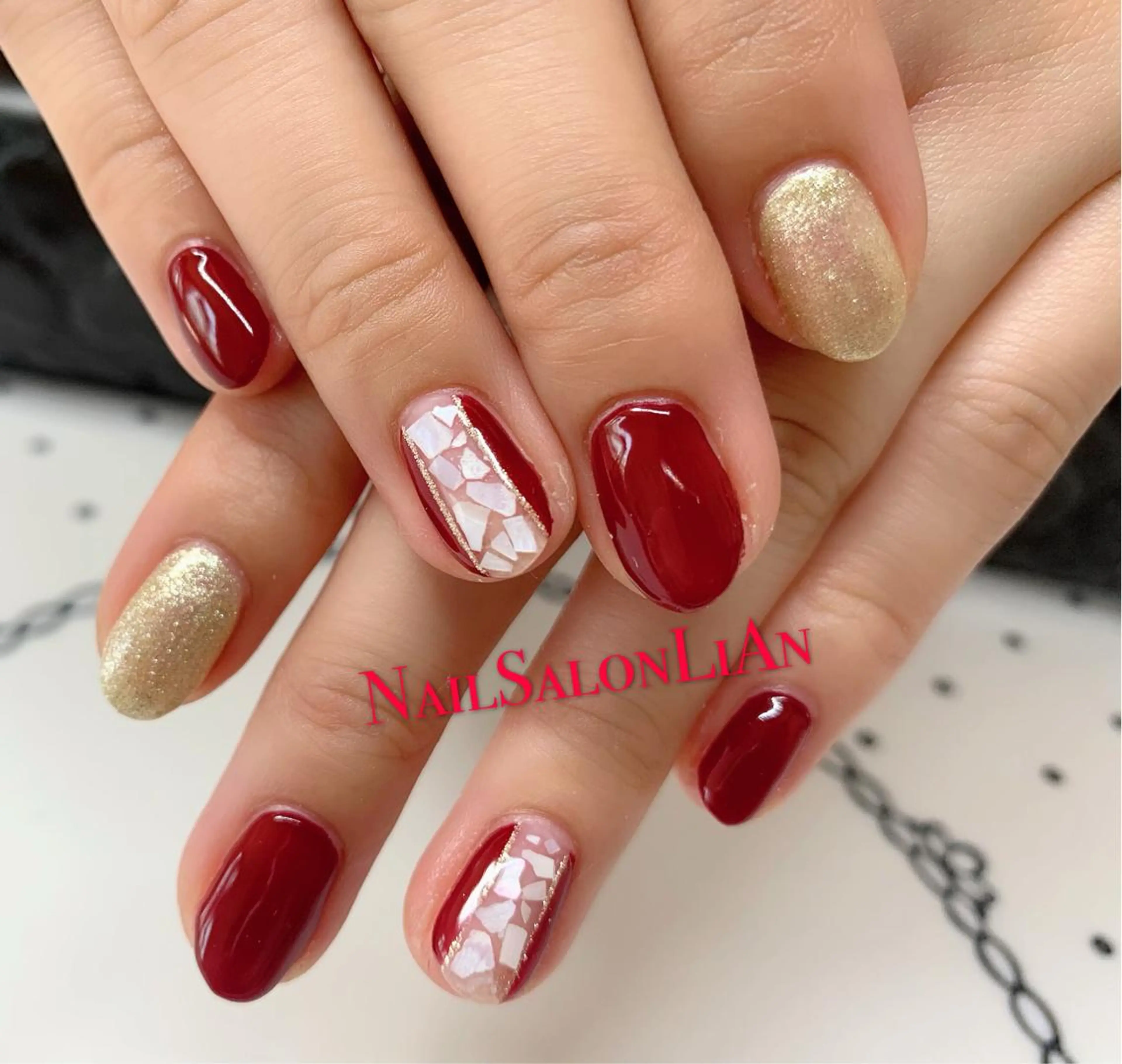 ネイル ハンドネイル NailSalon LiAnのネイルデザイン