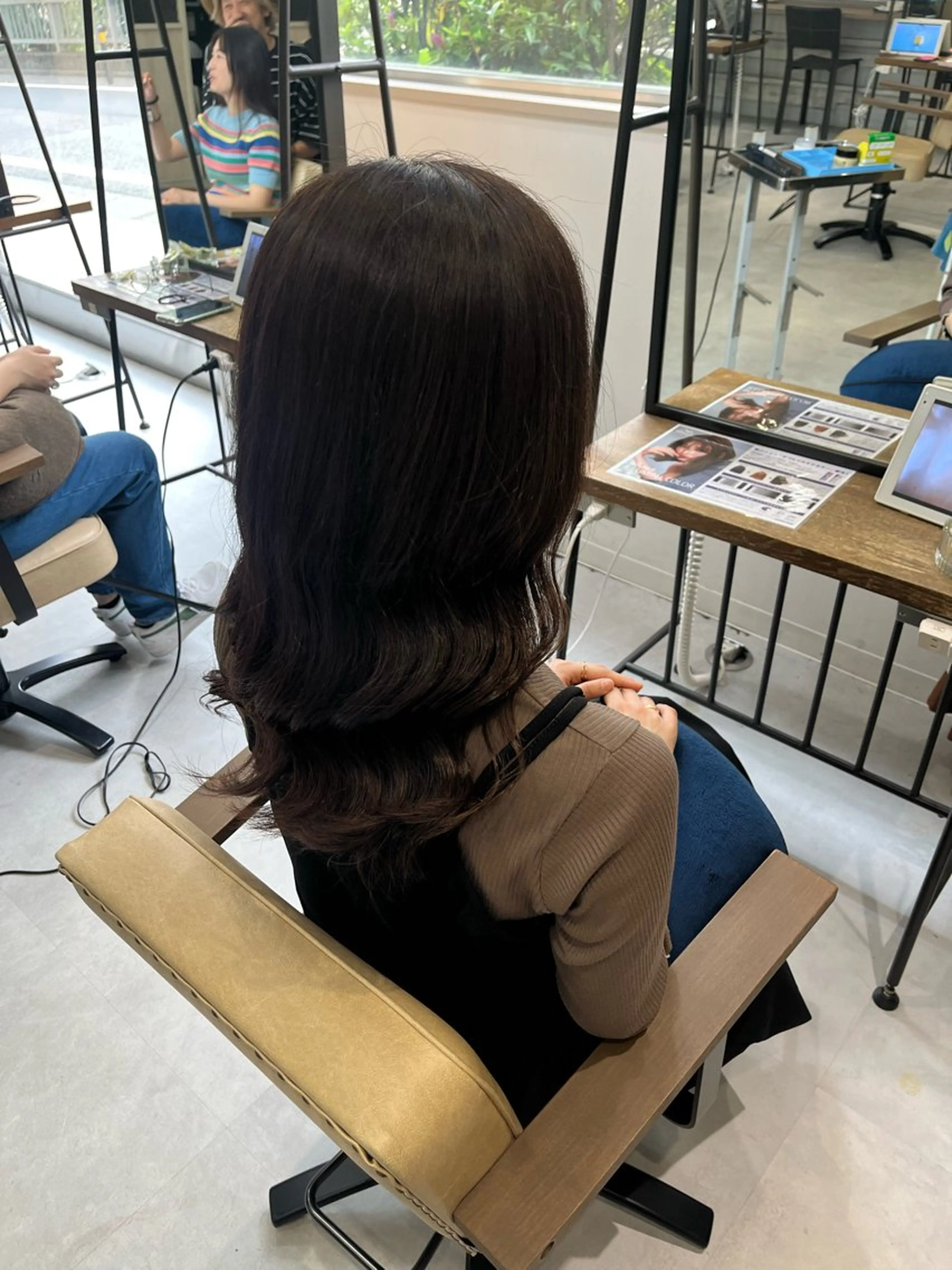 ロング 🫧松尾彩舞樹🫧 アレンジ/艶カラー✨のヘアスタイル