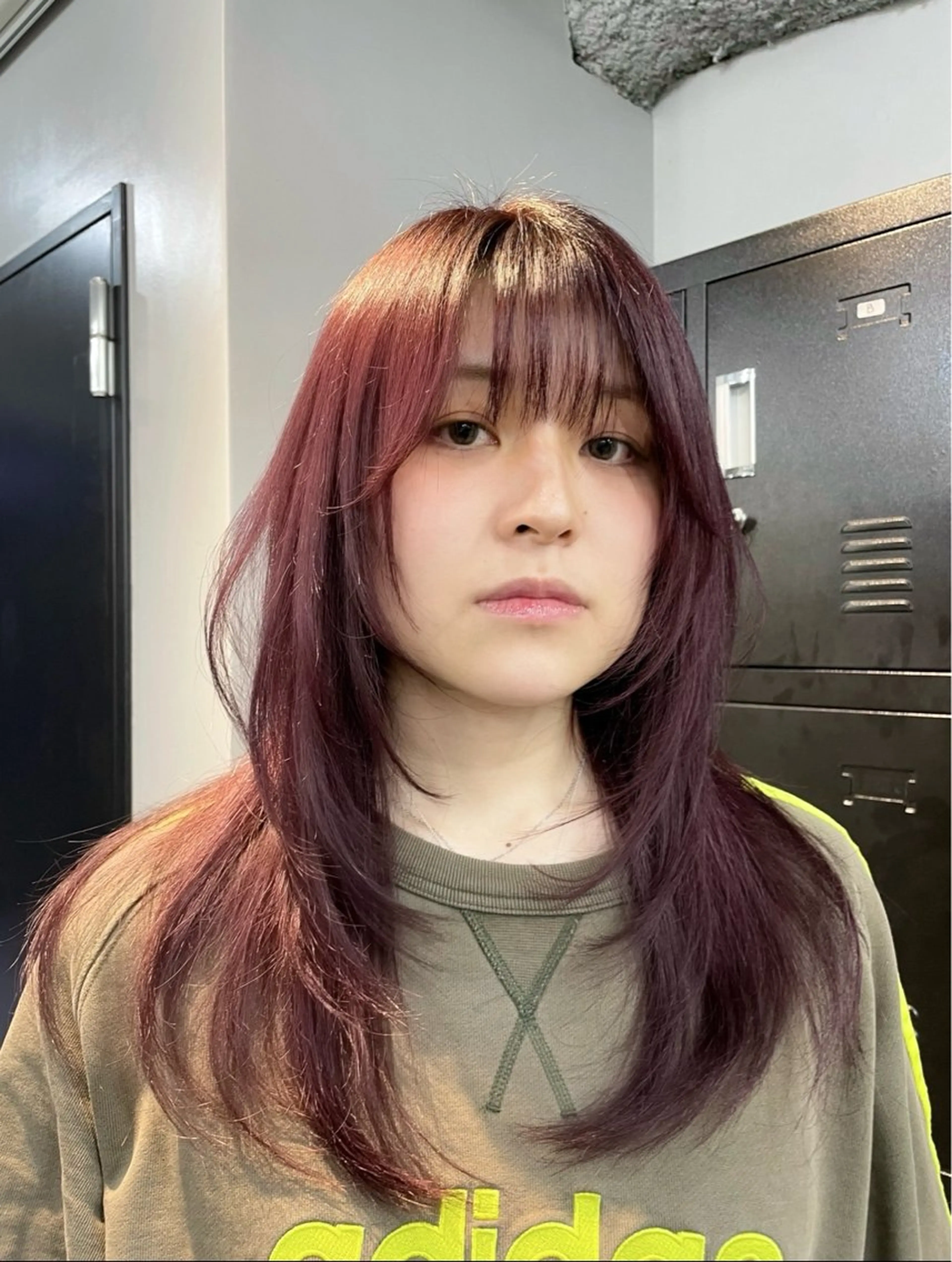 ロング カラー カット ヘアカラー トリートメント 新宿/透明感カラー/ 髪質改善/桜良のヘアスタイル