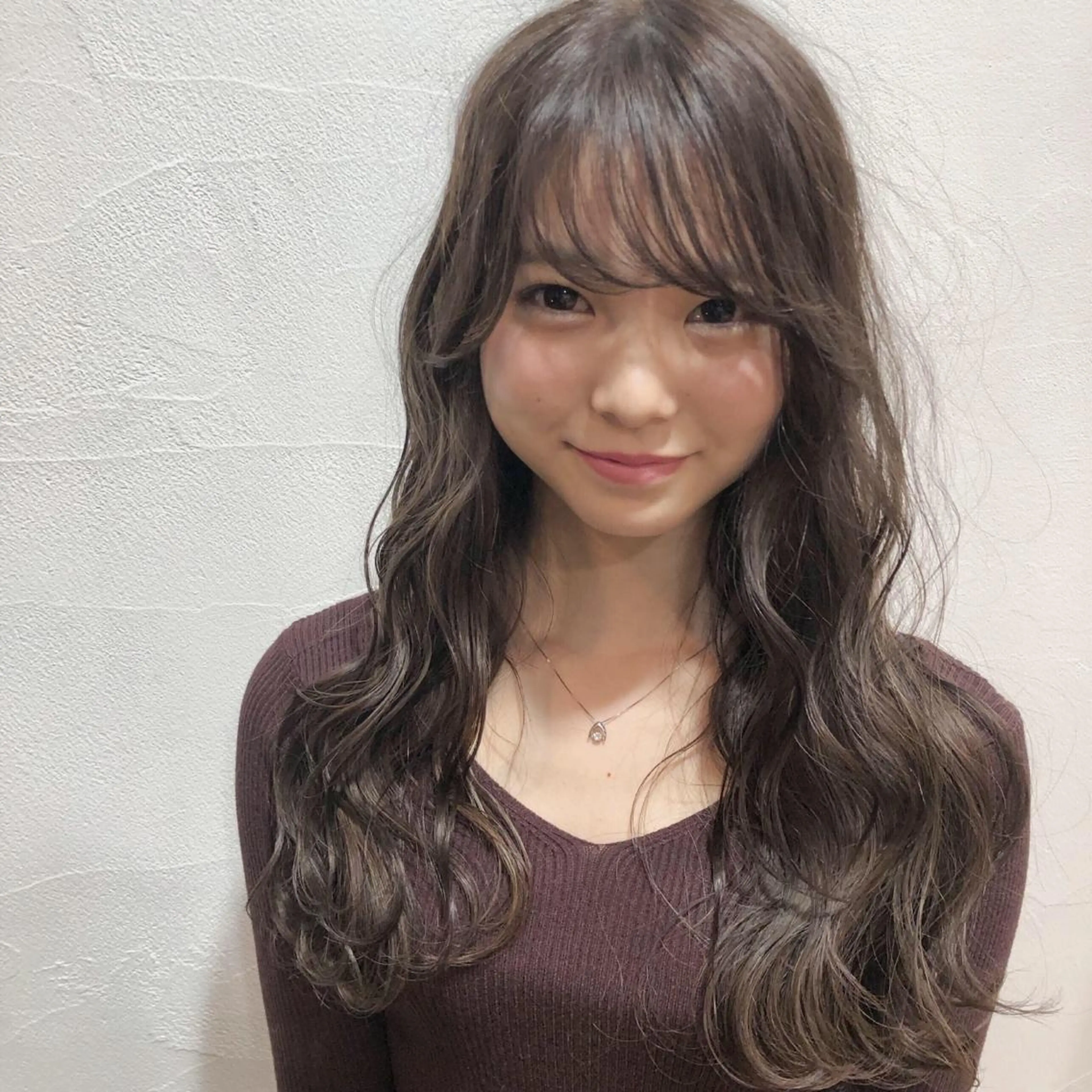 セミロング カラー カット特化柏駅 徒歩3分LOUのヘアスタイル