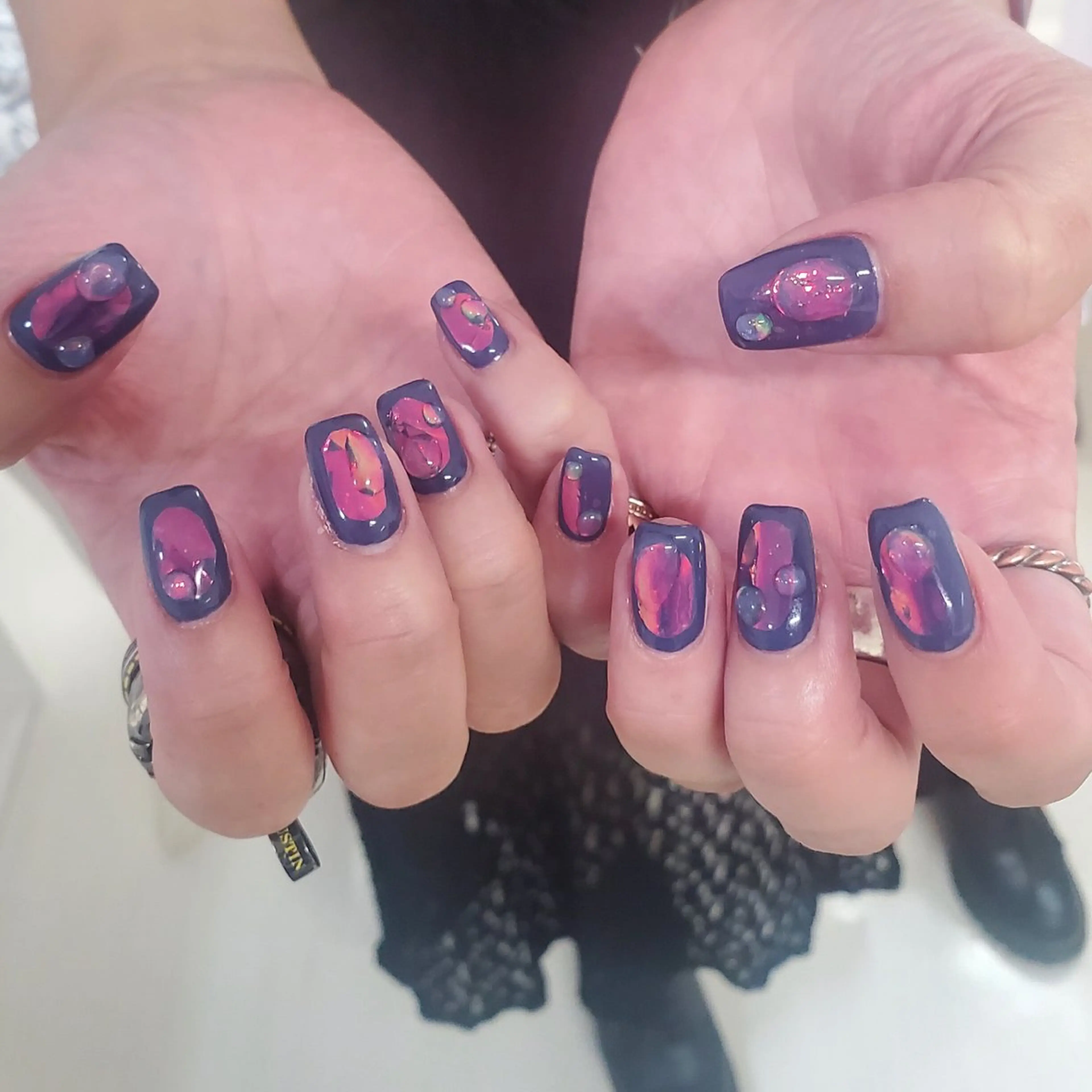 ネイル アートネイル ジェルネイル ニュアンスネイル スカルプネイル nailstudio eviz新宿店のネイルデザイン