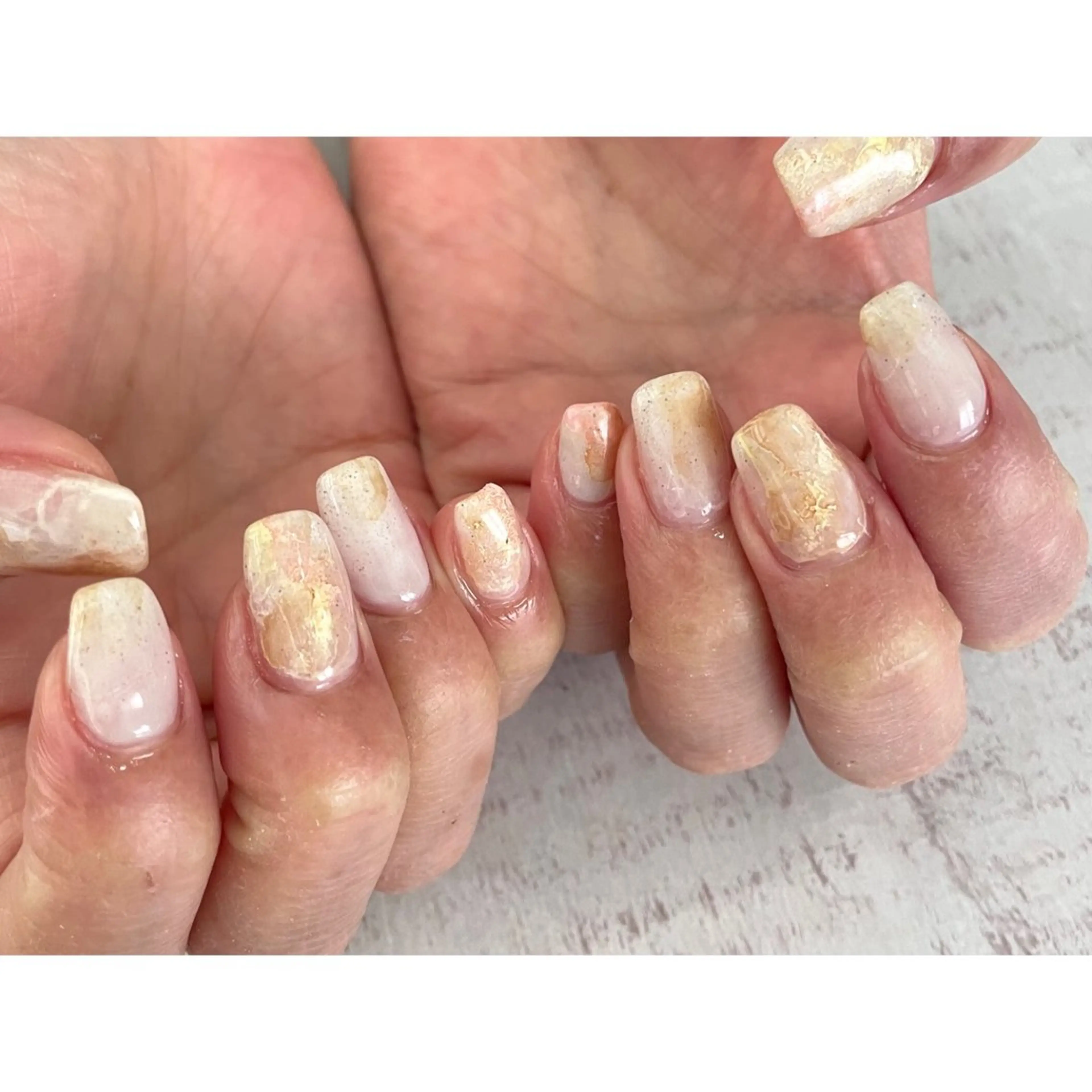 ネイル 𖡼 yumenoのネイルデザイン