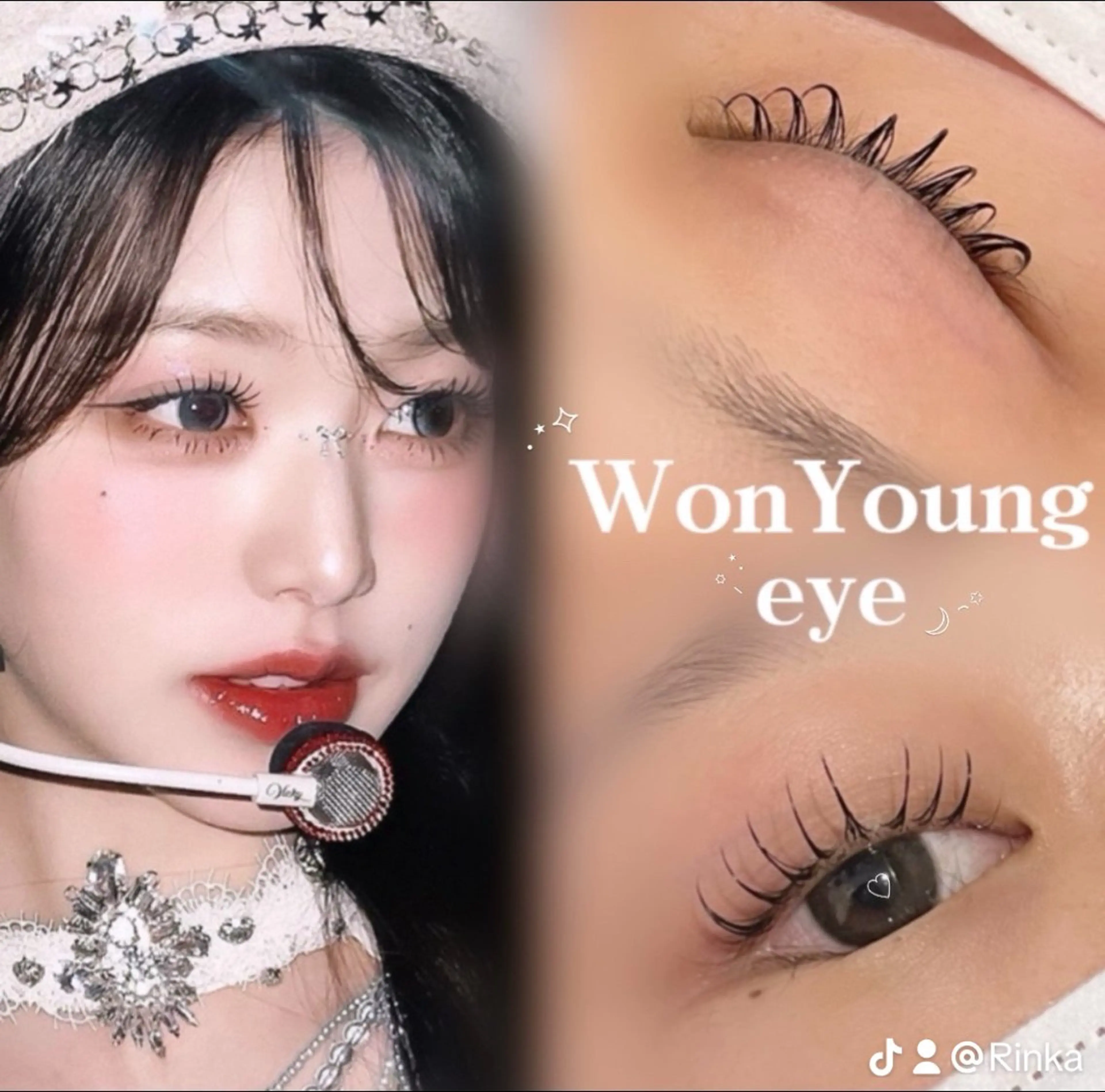 マツエク・マツパ Rinka  /韓国 アイドルまつ毛🎀♥のマツエク・マツパデザイン