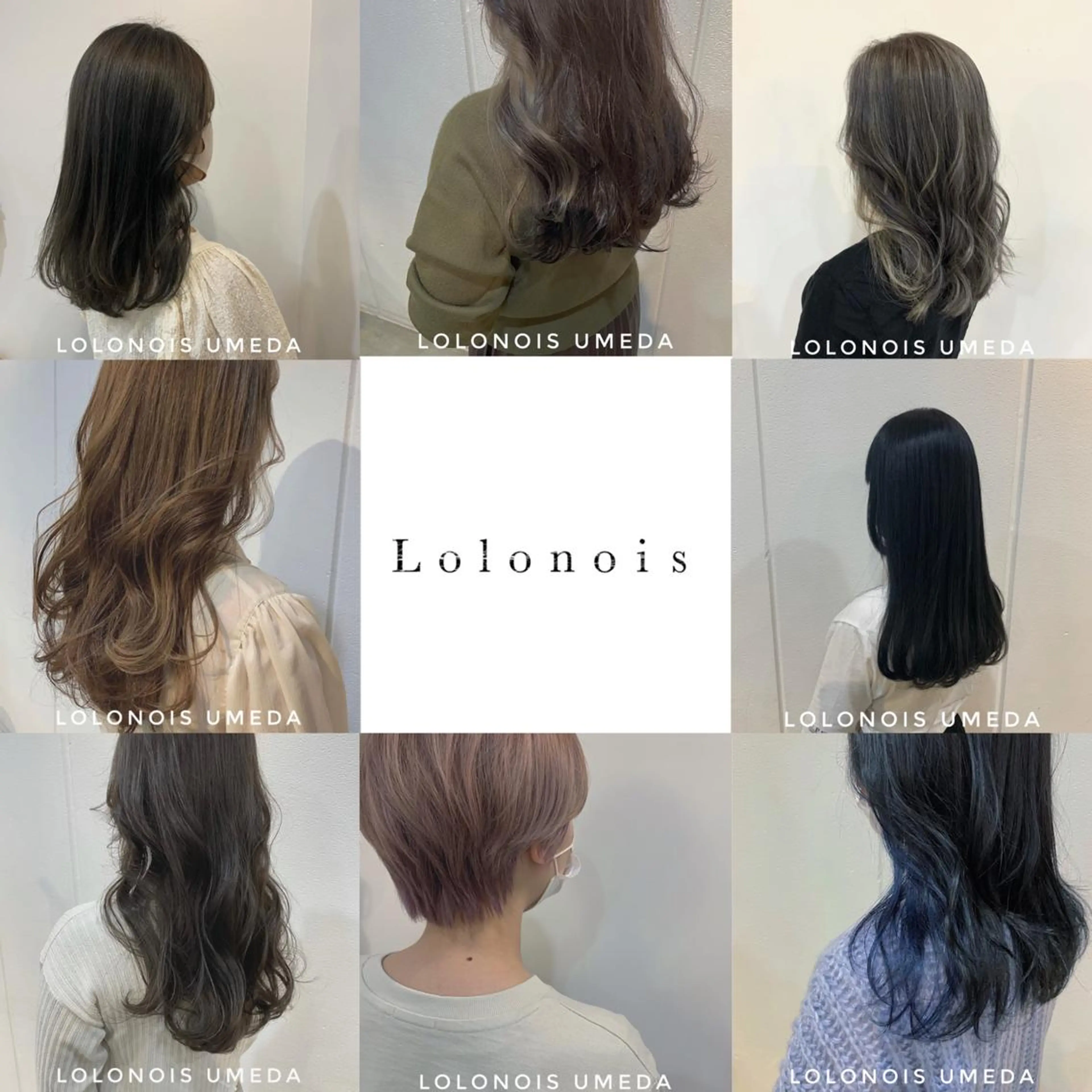 カラー Lolonois梅田 /Okazaki:)のヘアスタイル
