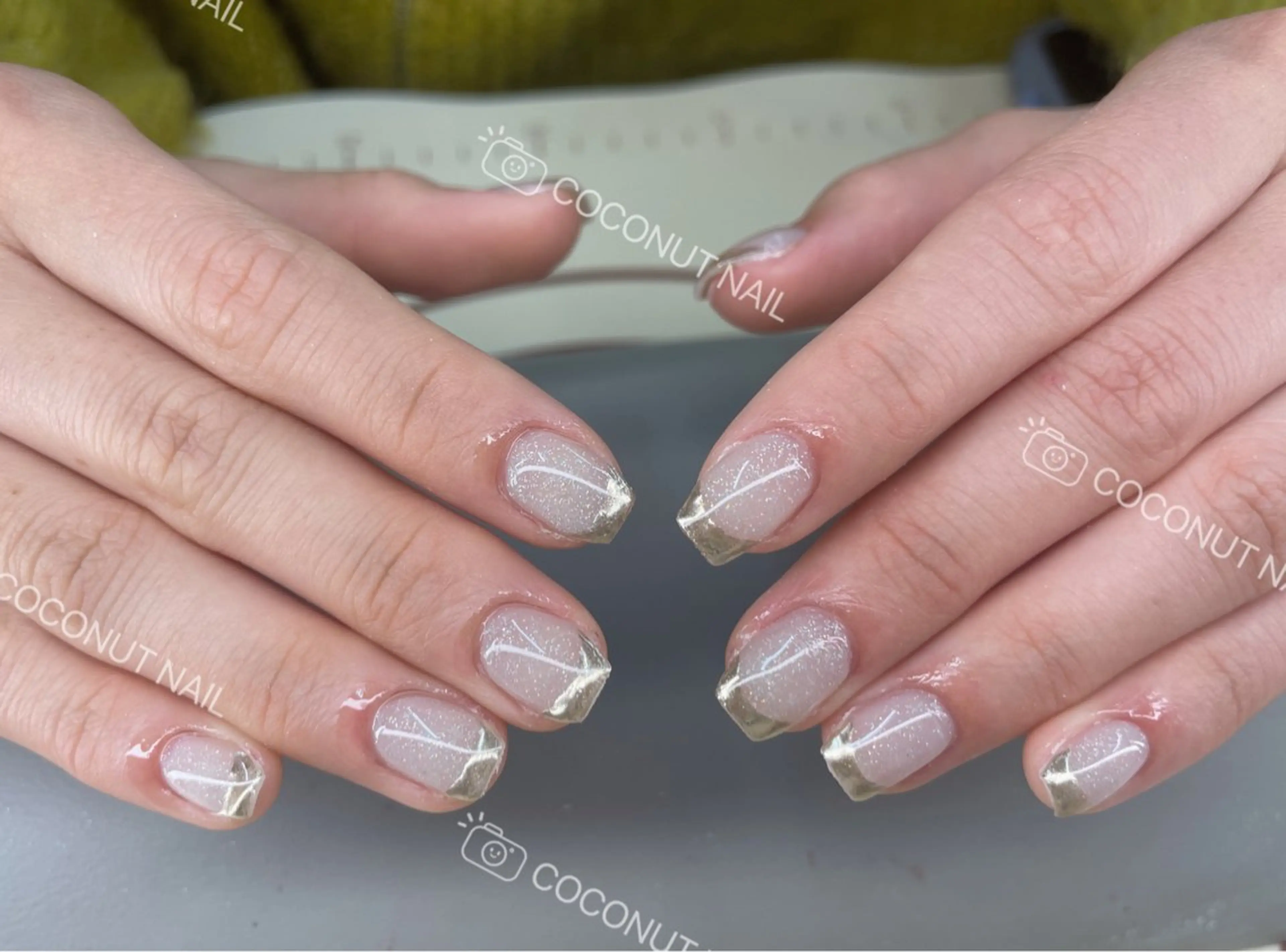 ネイル ハンドネイル 神田 ココナッツのネイルデザイン