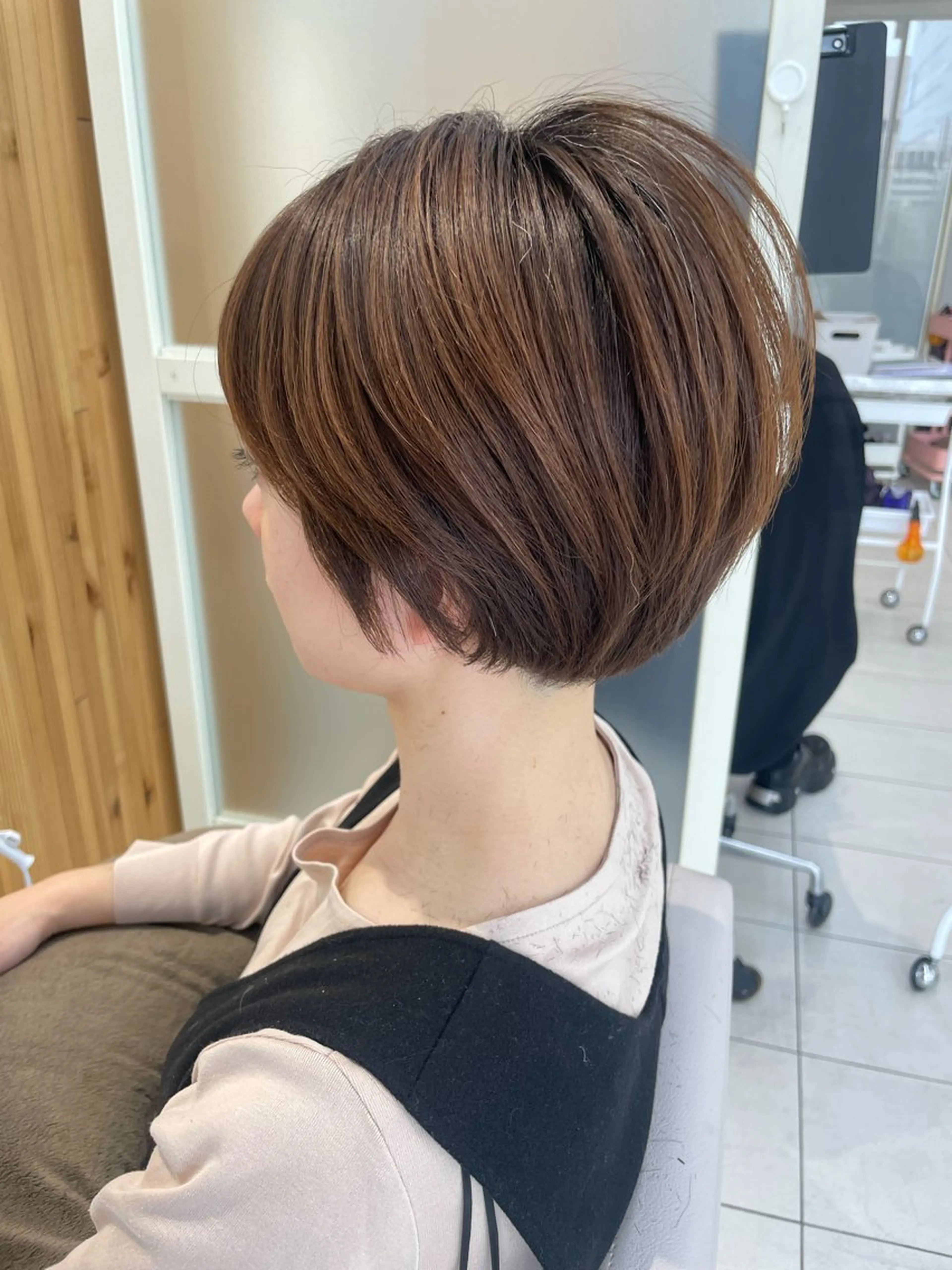 ショート 顔周り/透明感カラー /韓国ヘア/TAKUのヘアスタイル