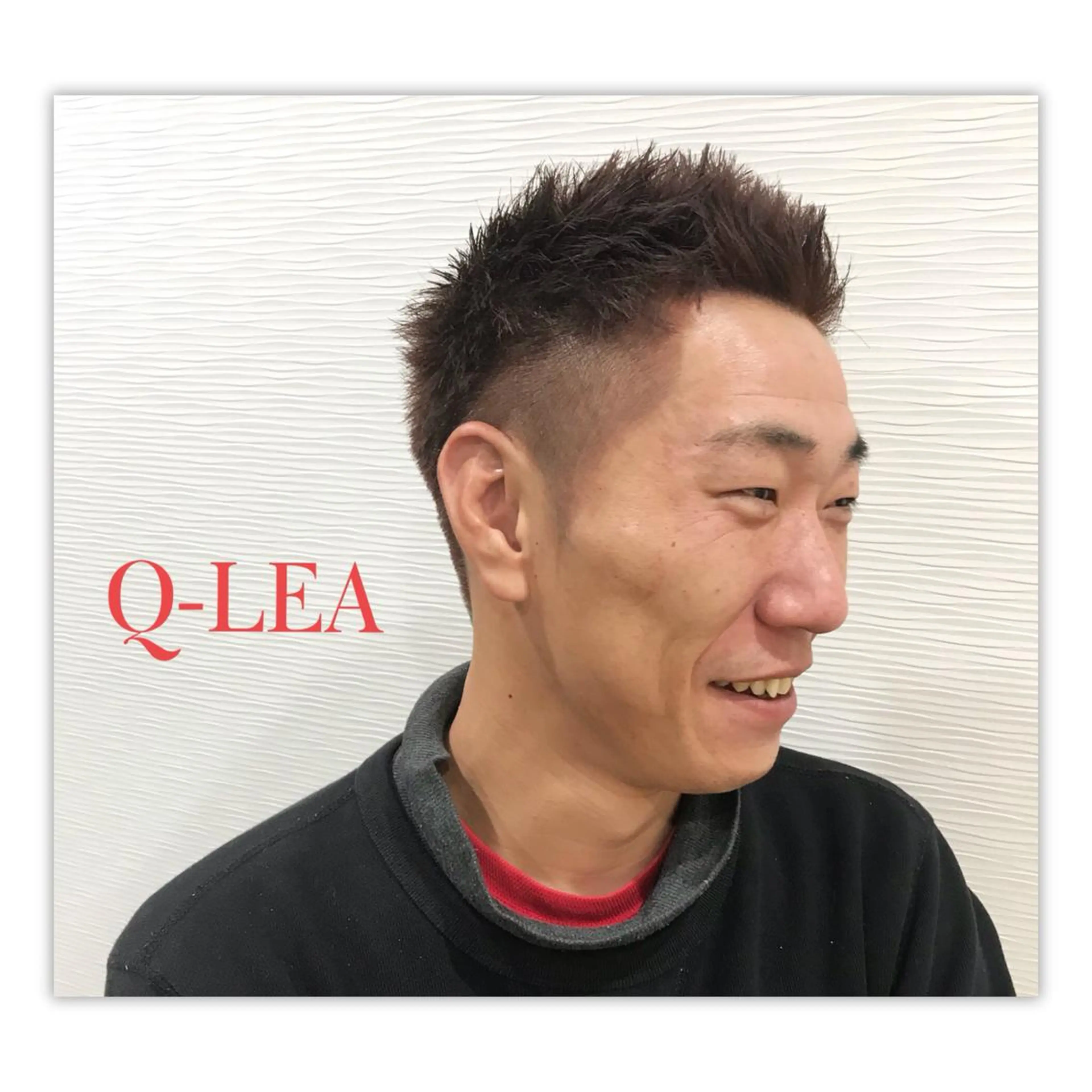 ショート メンズ ツーブロック メンズベリーショート ベリーショート ショートヘア Q-LEA まつエク まつ毛パーマ 四条大宮所属・Q-LEA 四条大宮 クリアのマツエク・マツパデザイン